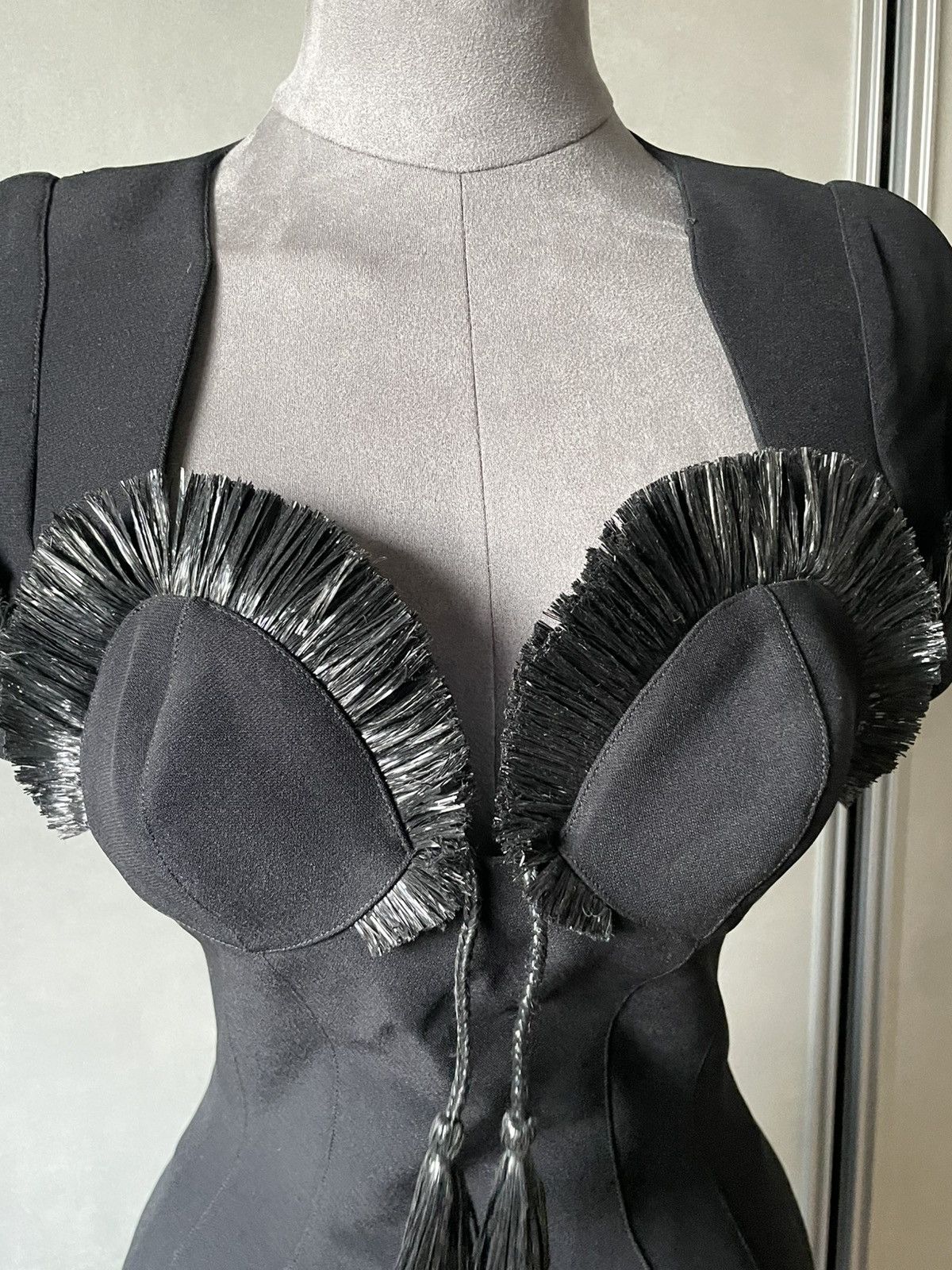 Thierry Mugler THIERRY MUGLER Iconic 1995 fashion dress Size S / US 4 / IT 40 - 6 Thumbnail