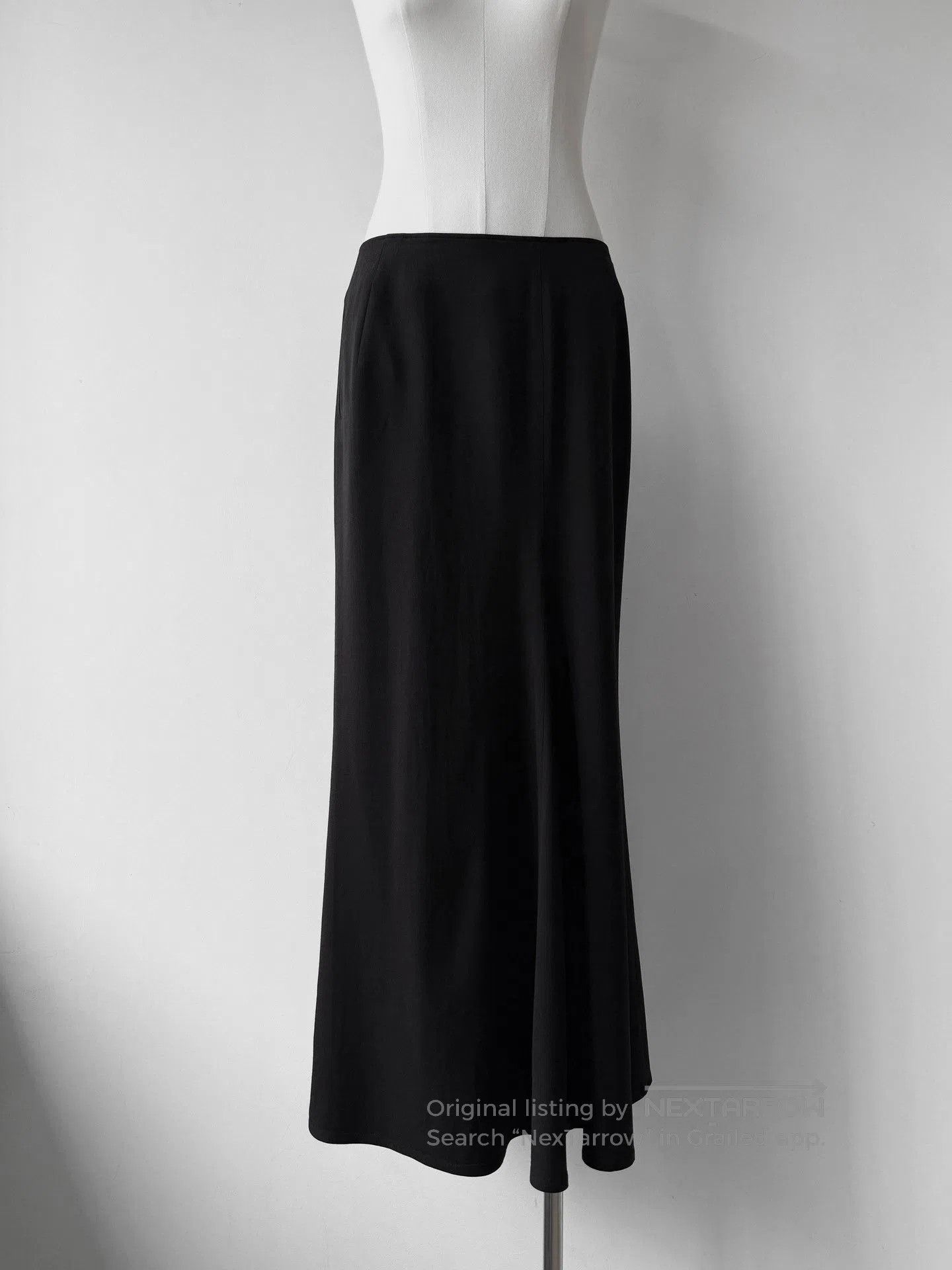 Yohji Yamamoto Yohji Yamamoto 24AW Swing Tail Maxi Skirt. Size 37" - 1 Thumbnail
