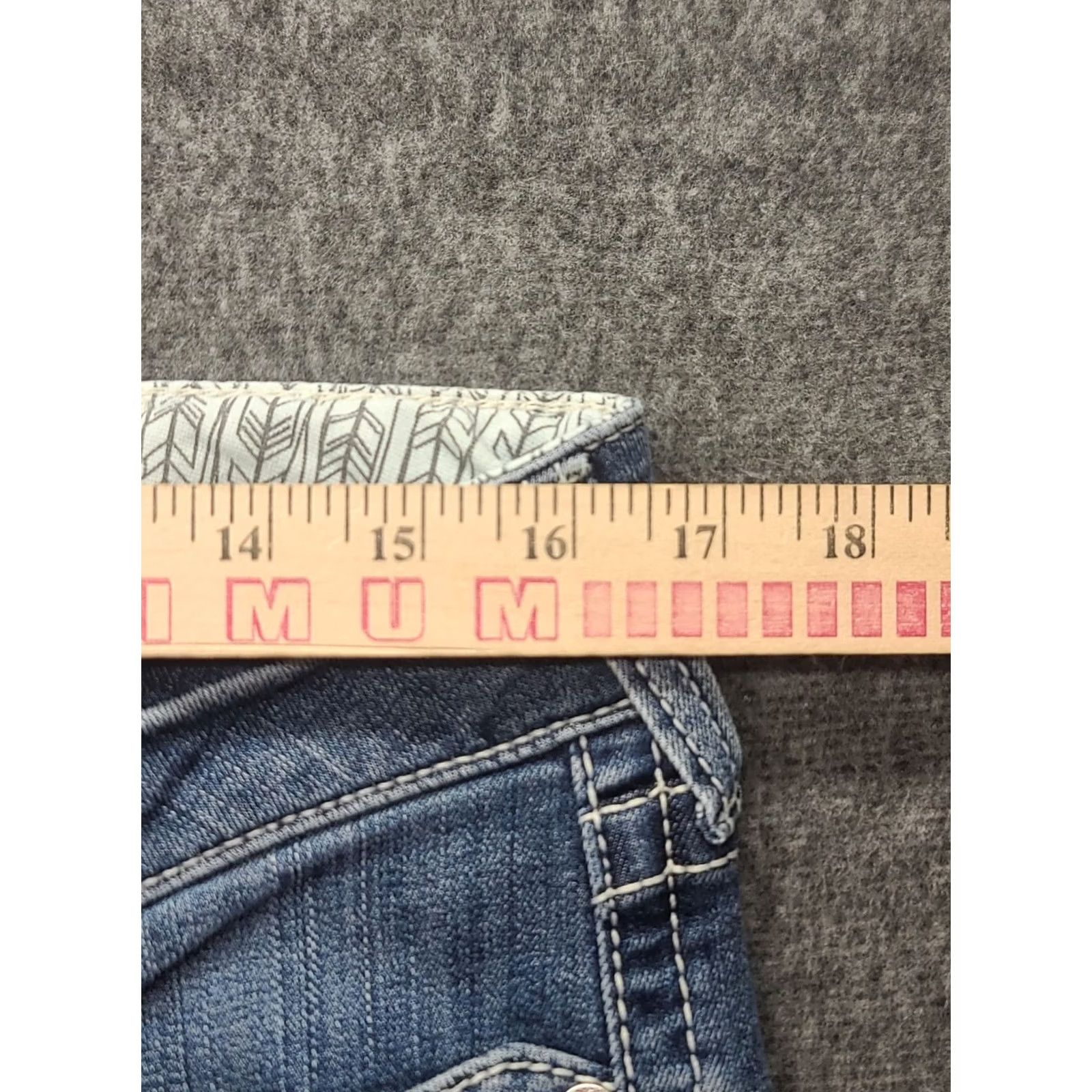 Ariat Ariat Real Denim Jeans Womens 30x32 Natalia Arrow Bootcut Mid Rise Riding Jeans Regular Blue Western Cowboy Ratchet? Size 30" / US 8 / IT 44 - 3 Thumbnail
