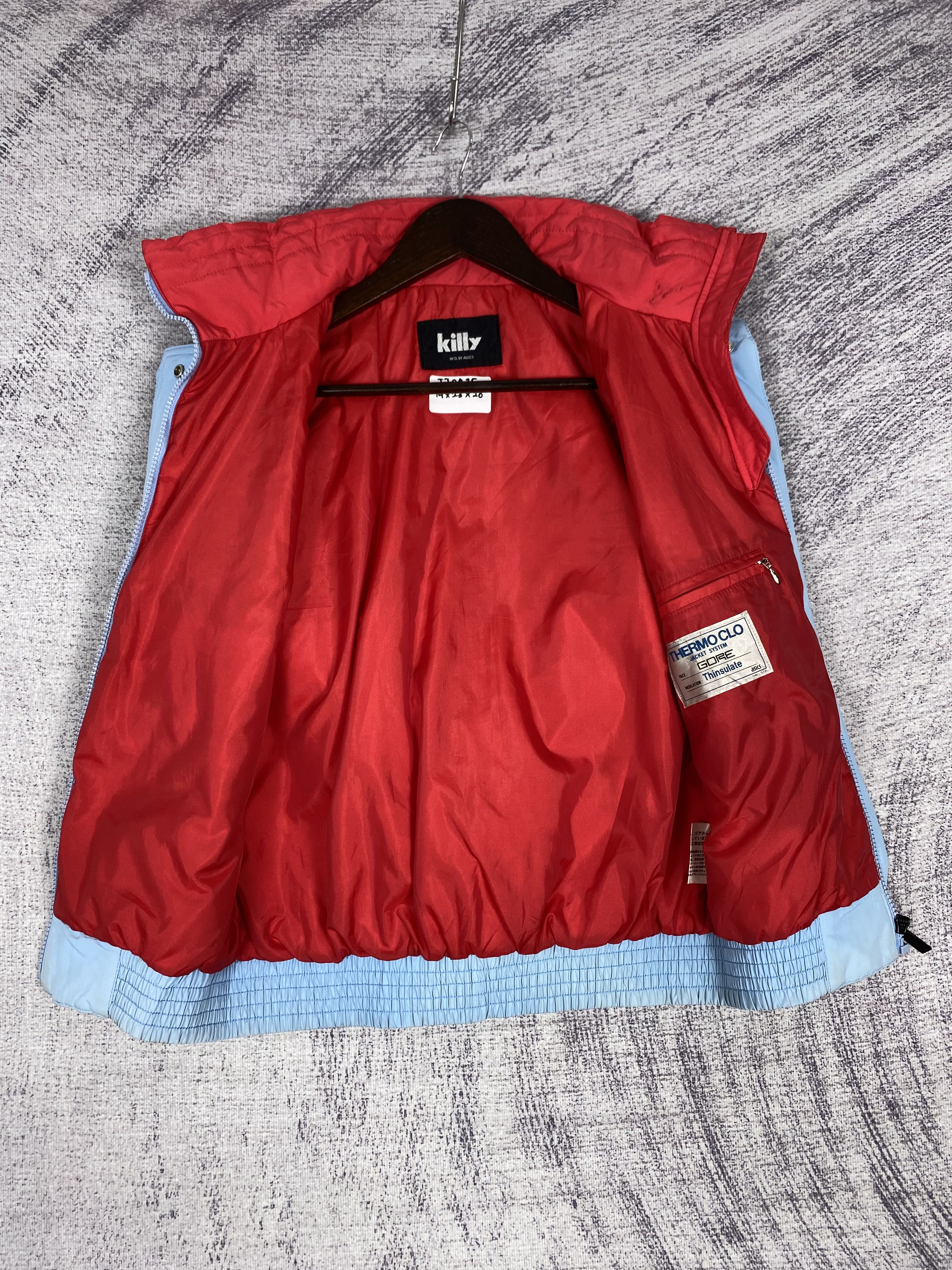 Asics Vintage Killy Asics Little Faded Full Zip Bombers Jacket Size US XS / EU 42 / 0 - 7 Thumbnail