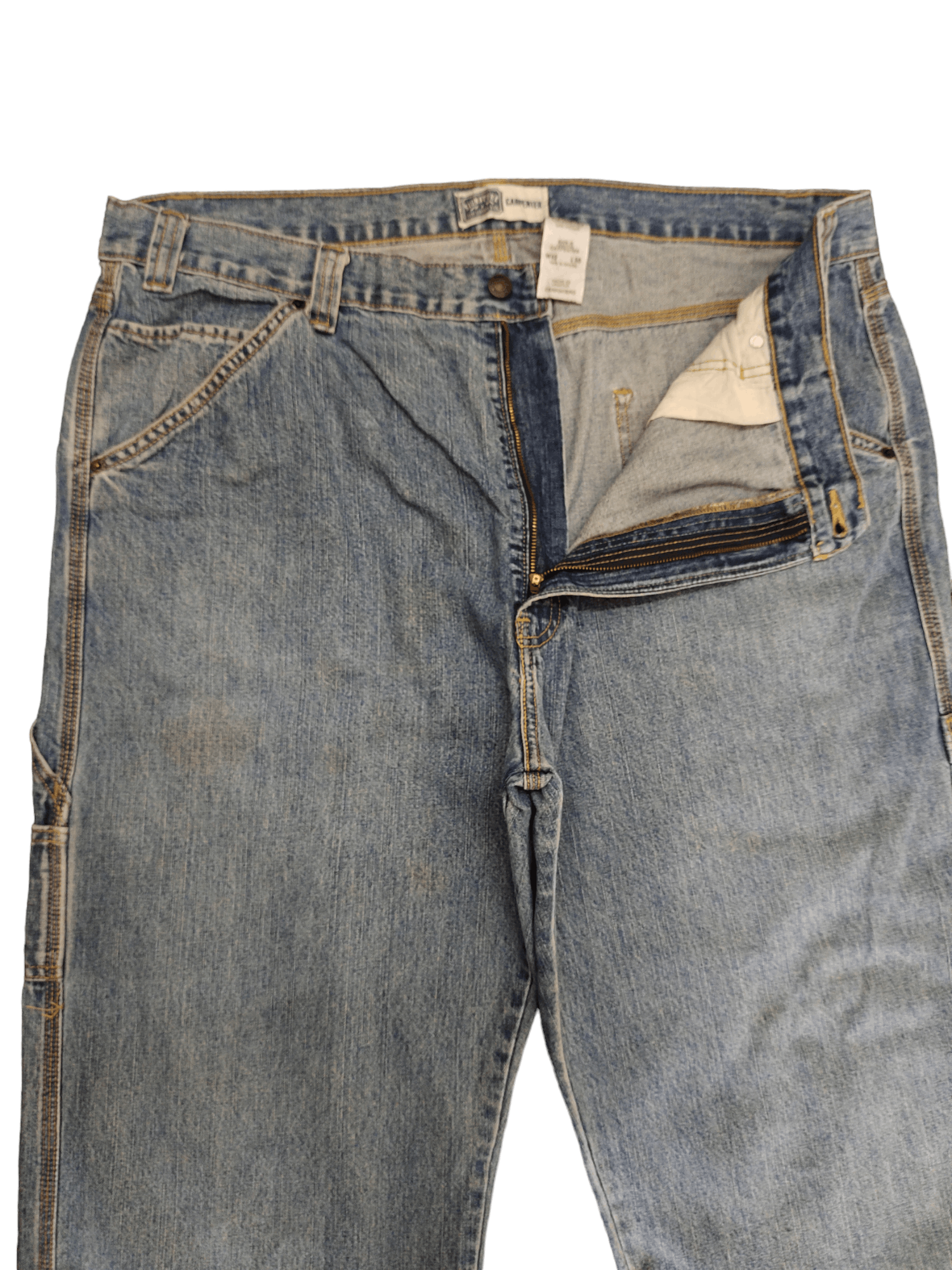 Levi's W42 Vintage Y2k Levis Carpenter Baggy Denim Pants Jnco Style Size US 42 / EU 58 - 16 Thumbnail