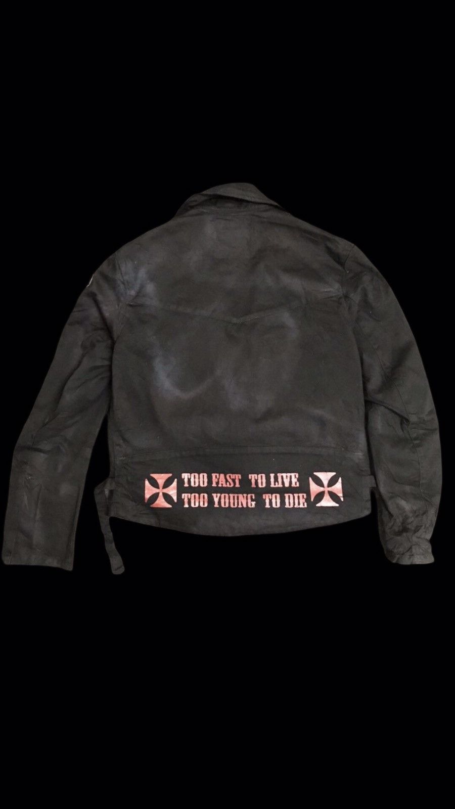 Japanese Brand HIDEROCK Japan Seditionaries Faded Style Punk Jacket Size M / US 6-8 / IT 42-44 - 2 Thumbnail