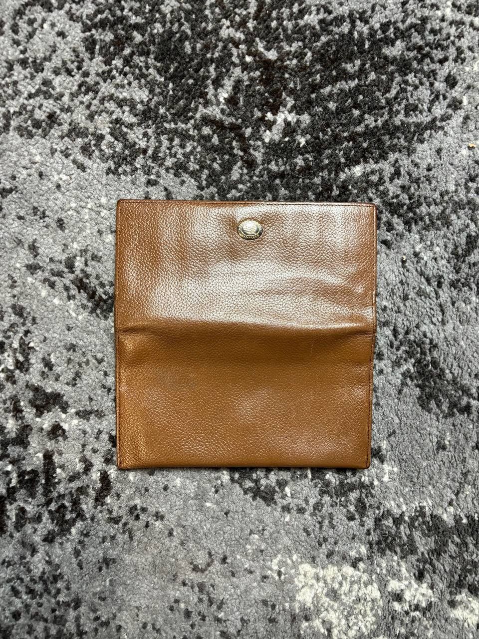 Burberry × Vintage Vintage Y2K Burberry Leather Brown Luxury Long Wallet Size ONE SIZE - 10 Thumbnail