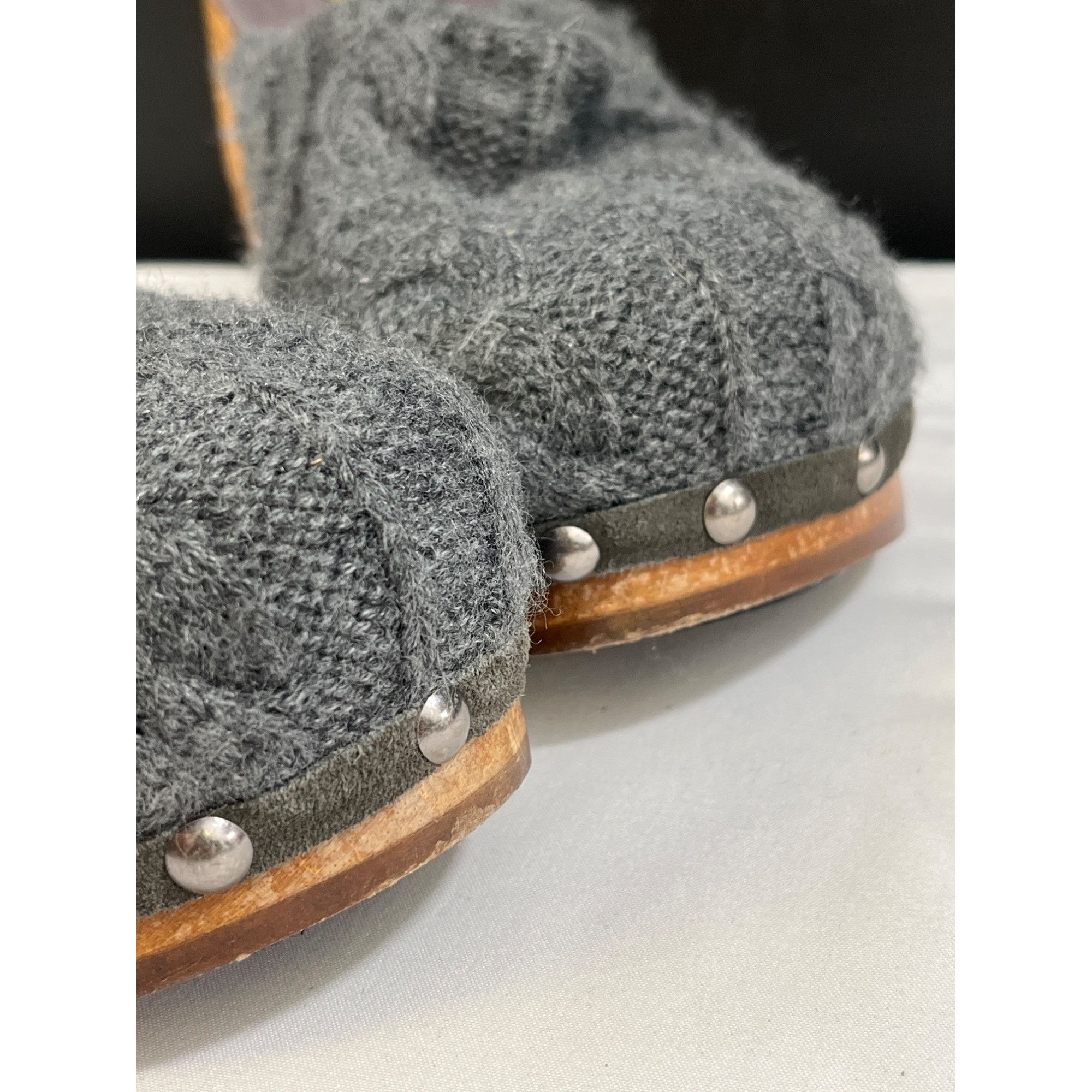 Other The Original Dr Scholl's Cardigan Womens Grey Clogs Size 6M Size US 6 / IT 36 - 8 Thumbnail