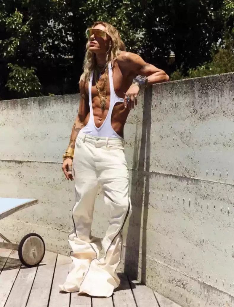 Rick Owens Rick Owens Banana Cut 22SS White-2505 Size US 29 - 5 Thumbnail