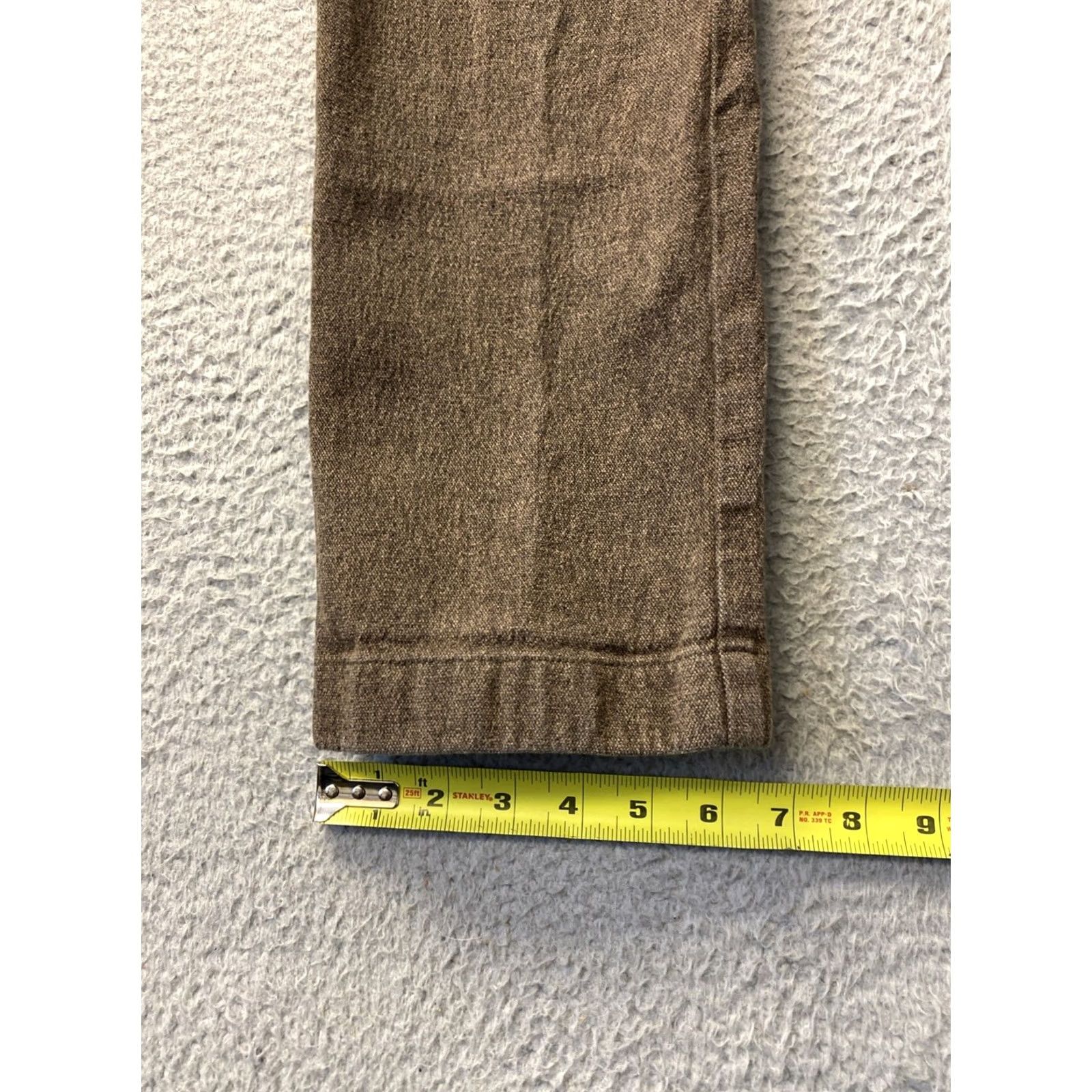 J.Crew J.CREW Flex Chino Pants Men’s 32x34 Slim Stretch Bronze Brown Twill Cotton /0875 Size US 32 / EU 48 - 6 Thumbnail