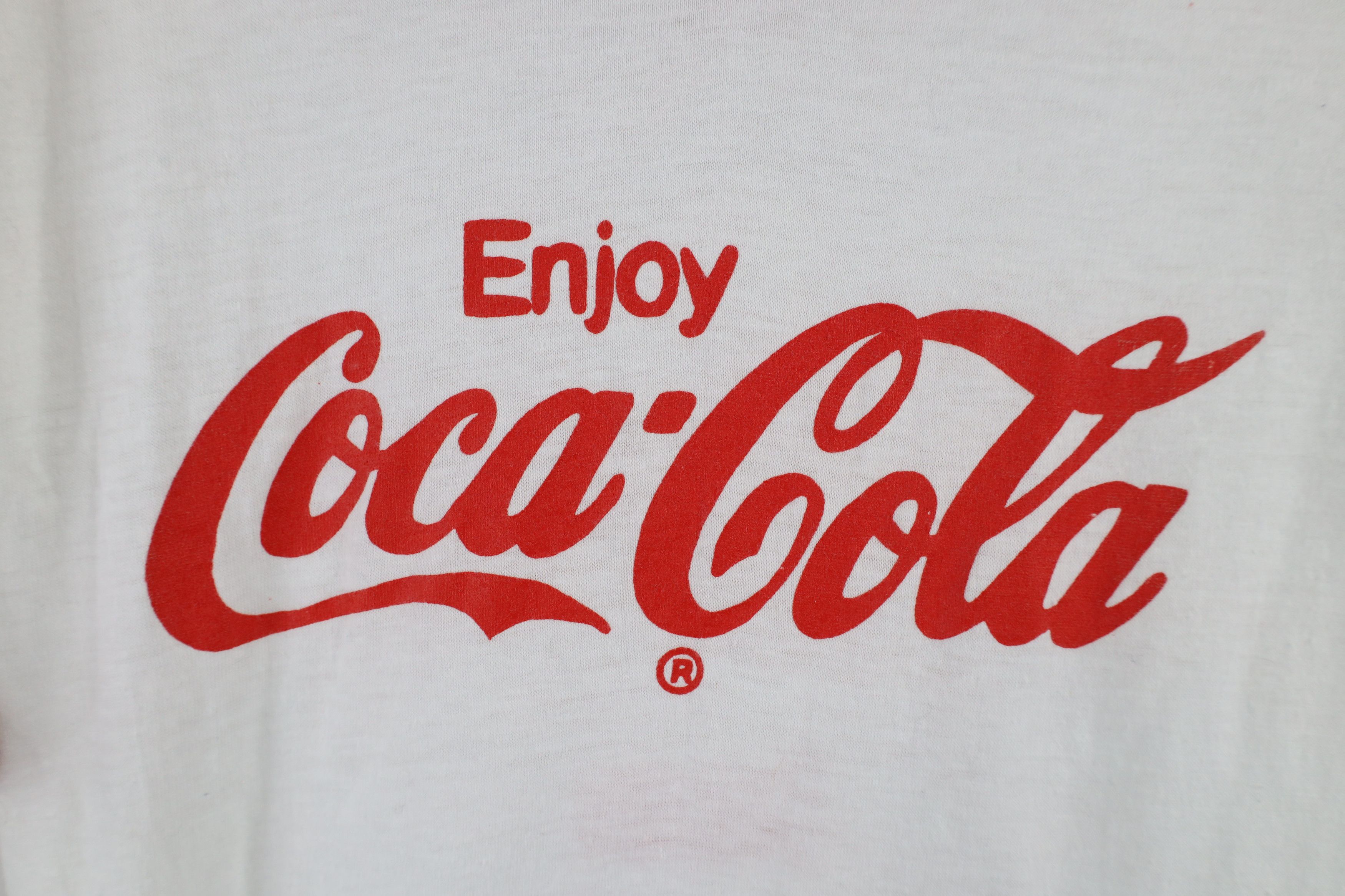Vintage Vintage 80s Run Walk Short Sleeve Ringer T-Shirt USA Size S / US 4 / IT 40 - 8 Thumbnail