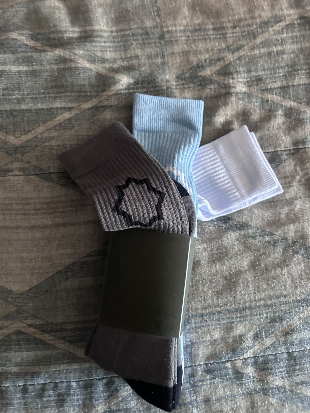 murd333r.fm Murd333rFM Socks 3 Pack *DEADSTOCK* Size ONE SIZE - 3 Thumbnail