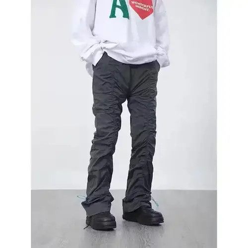 Japanese Brand Pleated Stacked Sweatpants Size US 28 / EU 44 - 1 Thumbnail