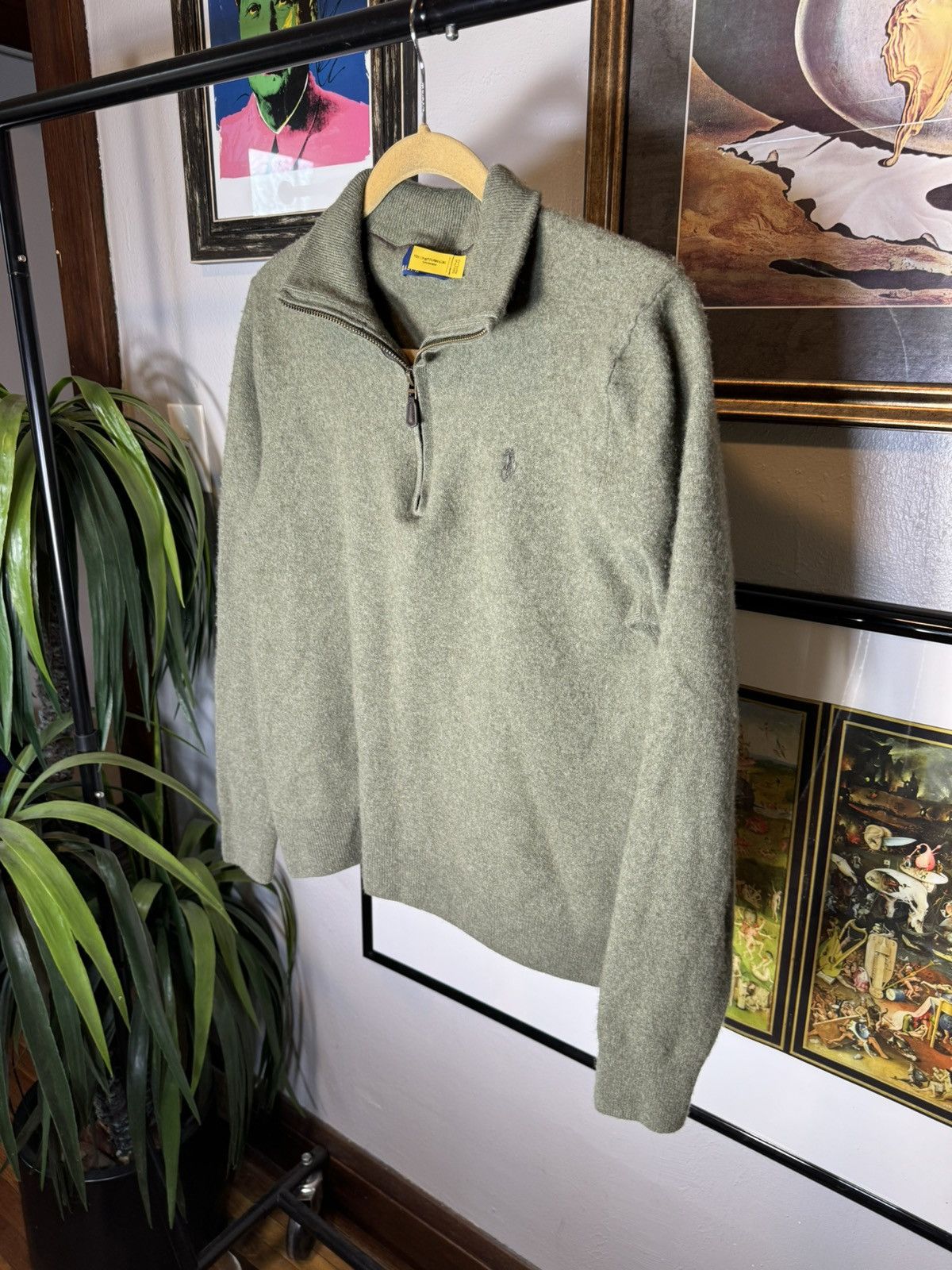 Polo Ralph Lauren Polo Ralph Lauren Wool Sweater Size US L / EU 52-54 / 3 - 3 Thumbnail