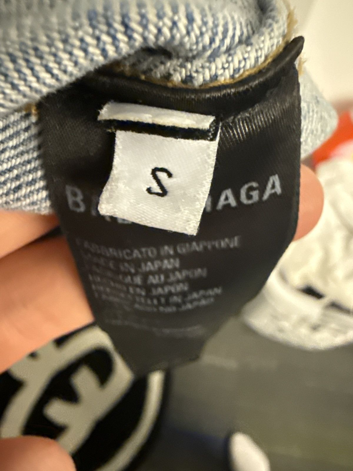 Balenciaga 3B Sports Super Oversized Baggy Denim Jacket 2023 Size US S / EU 44-46 / 1 - 9 Thumbnail