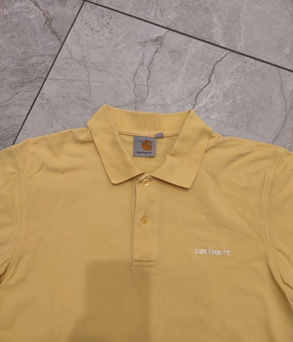 Carhartt Polo shirt Carhartt Yellow size M Size US M / EU 48-50 / 2 - 5 Thumbnail