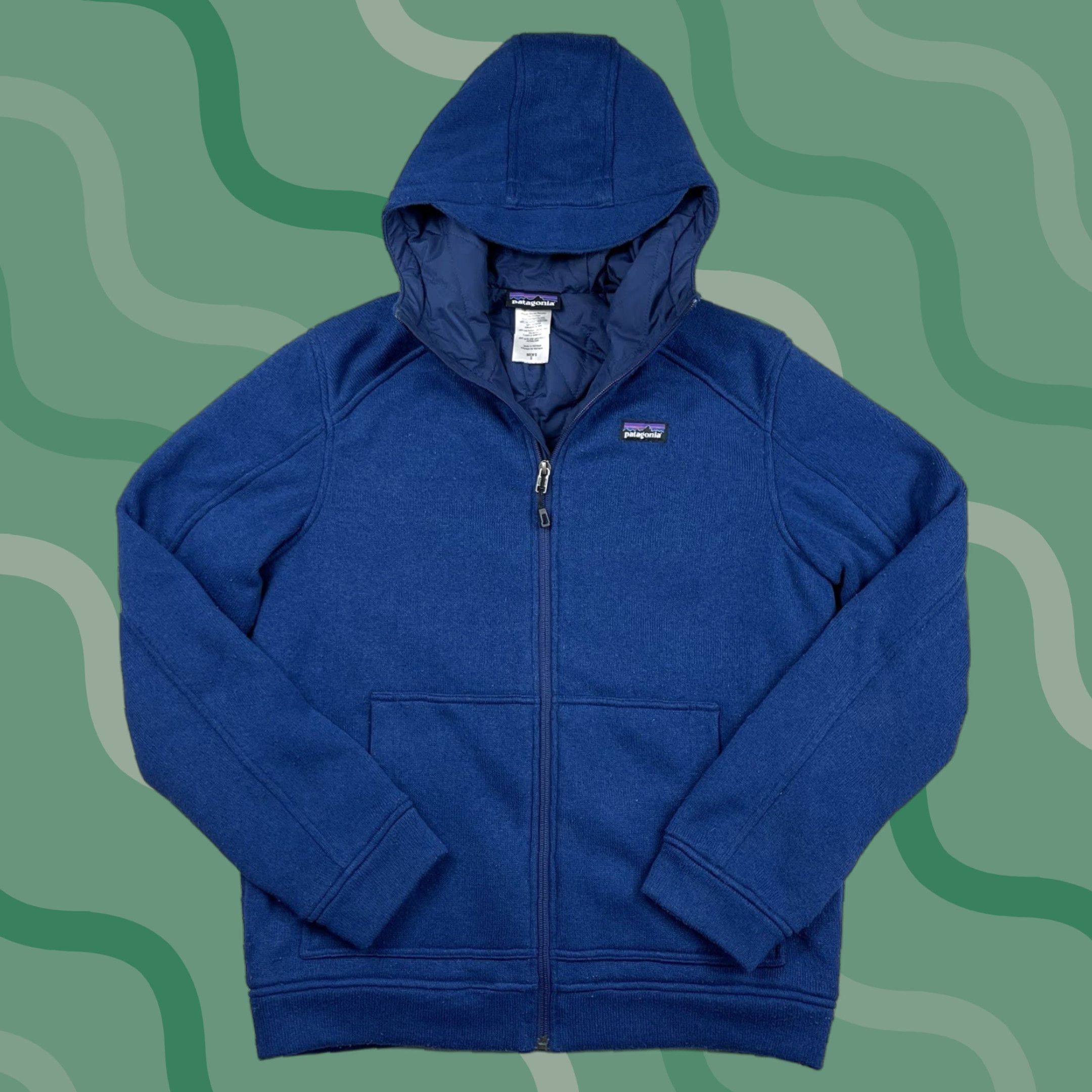Patagonia VINTAGE Patagonia Jacket Quilted Lined Better Sweater Hoodie Gorpcore Vtg Mens Sz Small Jacket Size US S / EU 44-46 / 1 - 1 Thumbnail