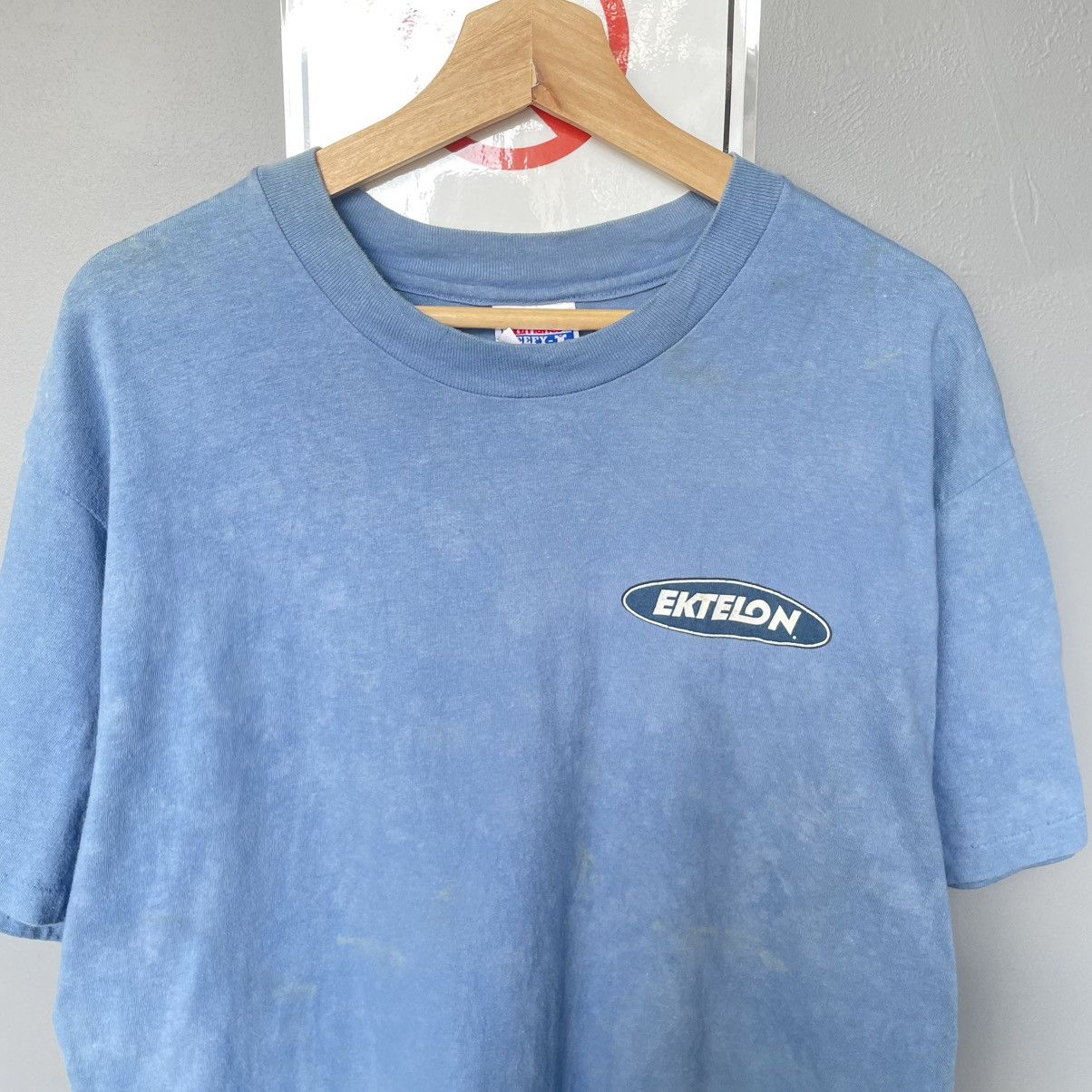 Vintage Thrashed Faded Vintage 90s Racquet Ball ERD GRUNGE TEE Size US L / EU 52-54 / 3 - 7 Thumbnail