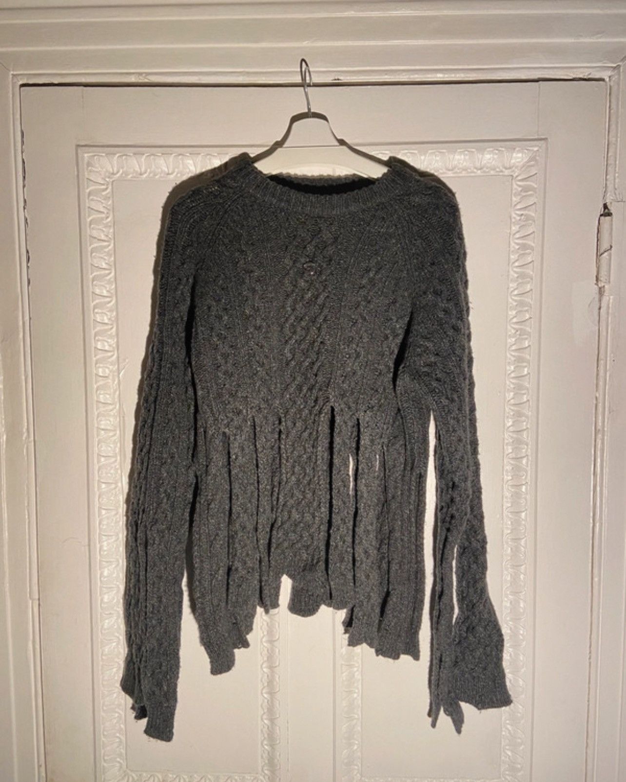 Coperni Coperni Grey Wool Jumper Size L / US 10 / IT 46 - 1 Thumbnail