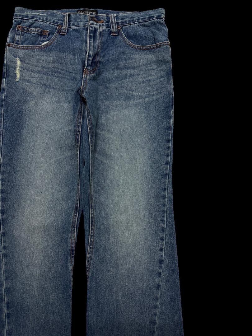 Tornado Mart TWIST LEG Barcedos Exchange Mudwash Distress Twist Leg Flare Size US 30 / EU 46 - 5 Thumbnail