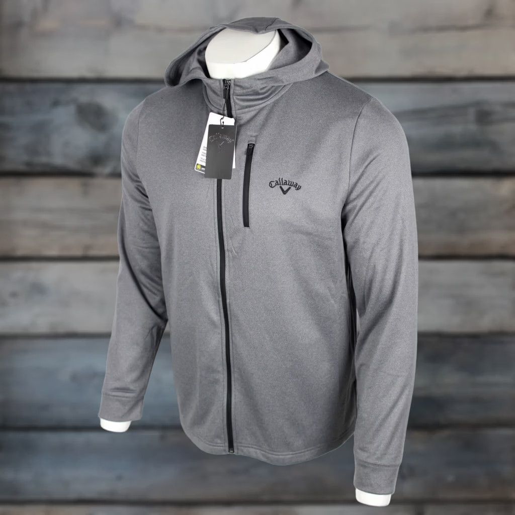 Callaway Callaway Men's Full Zip Hoodie Sweatshirt M Medium Gray Fleece Golf Active Size US M / EU 48-50 / 2 - 1 Thumbnail