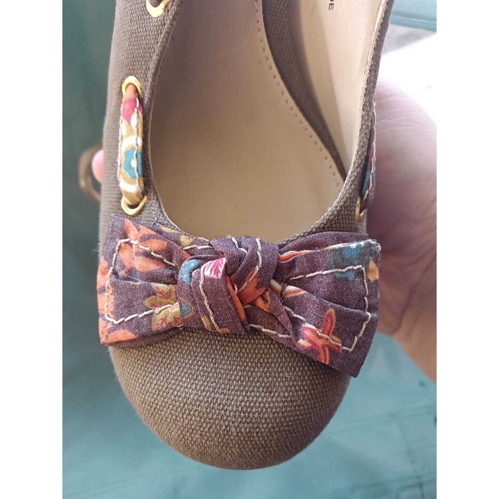 Other Woman's Size 8 Shoes Xhilaration Tamala Brown 3.25 in Wedge Size US 8 / IT 38 - 6 Thumbnail