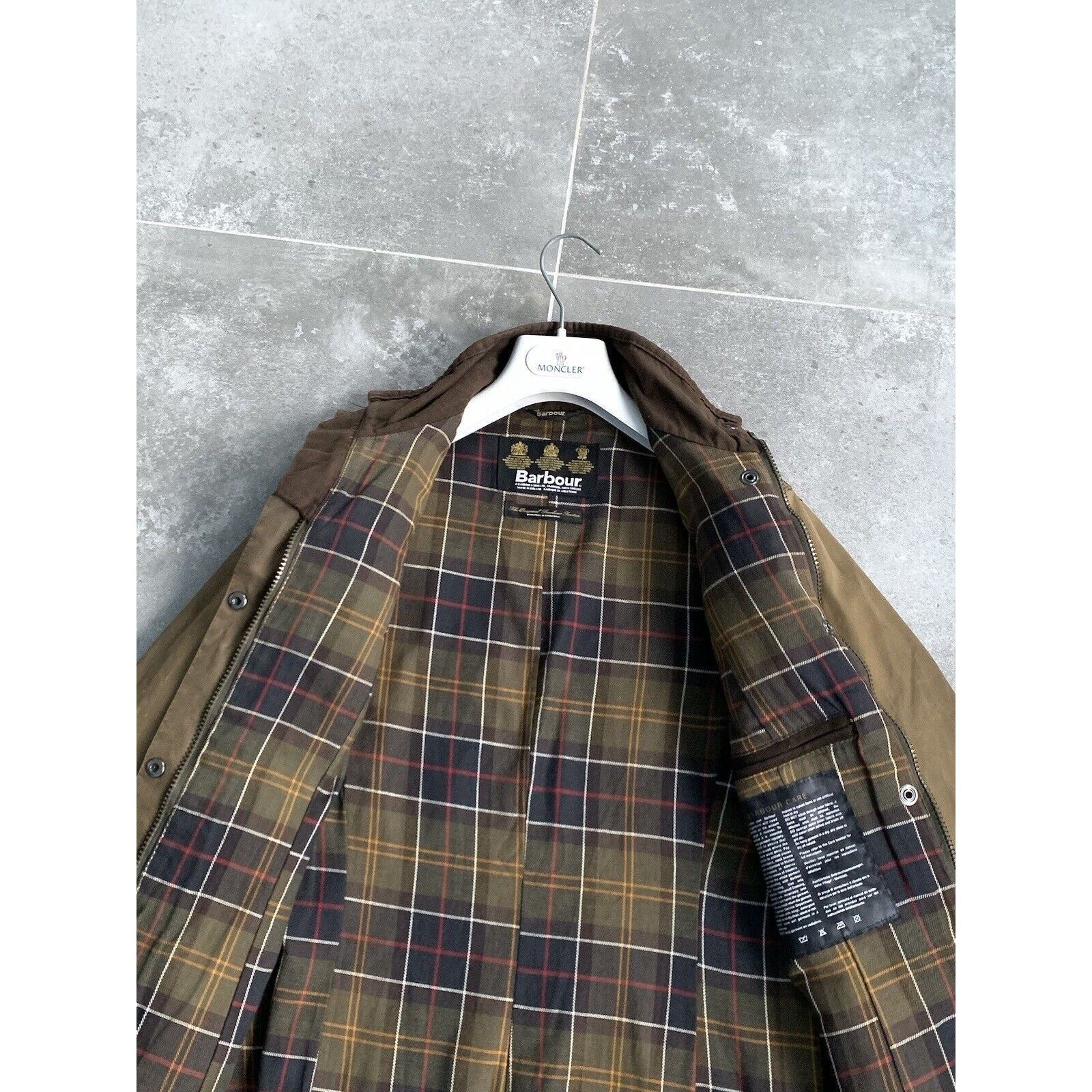 Barbour Women's BARBOUR UTILITY WAX Jacket Coat UK 12 US 8 EU 40 M Size M / US 6-8 / IT 42-44 - 18 Thumbnail