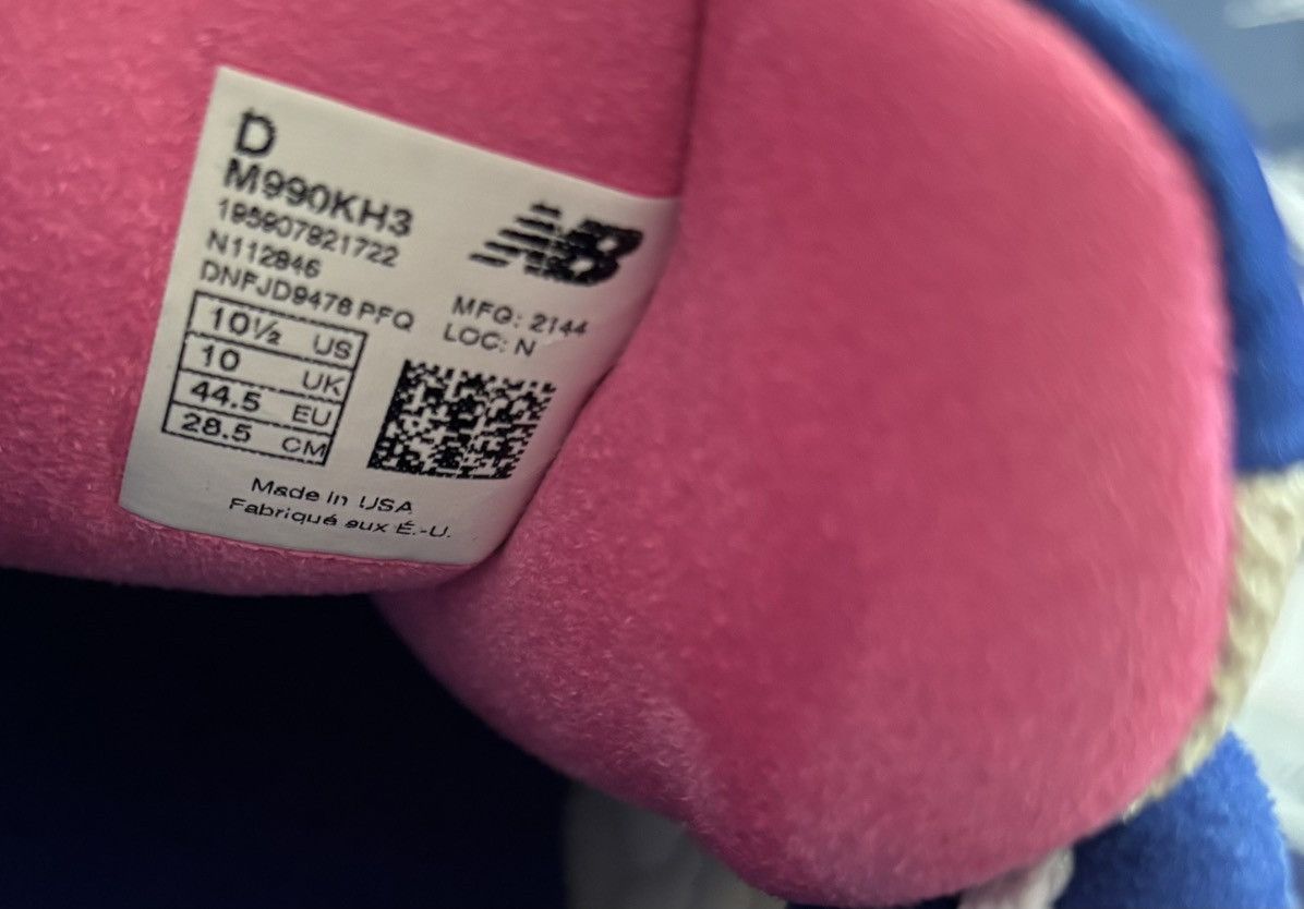 Kith × New Balance Kith x New Balance 990v3 ‘MiUSA - Daytona’ Size US 10.5 / EU 43-44 - 6 Thumbnail