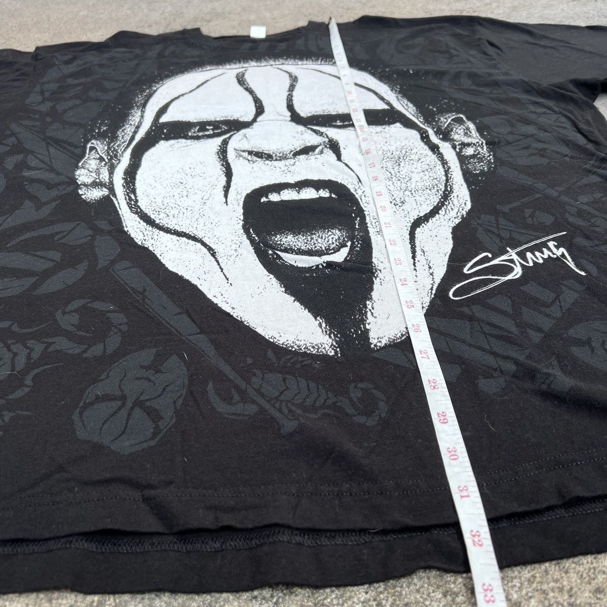 Tultex Sting Bigface Wrestling 3XL graphic streetwear oversized Size US XXL / EU 58 / 5 - 8 Thumbnail