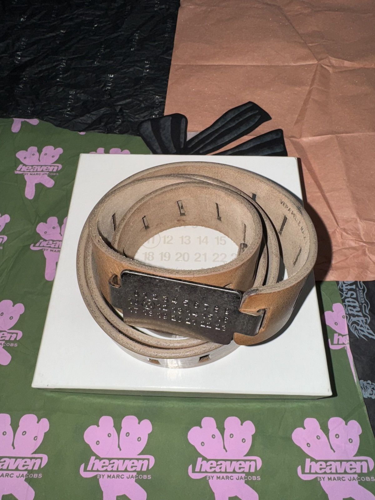 MAISON MARTIN MARGIELA OS link belt