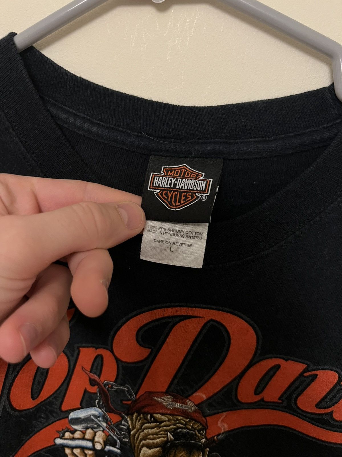 Harley Davidson × Vintage Harley-Davidson T-Shirt – Vintage Size US M / EU 48-50 / 2 - 3 Thumbnail