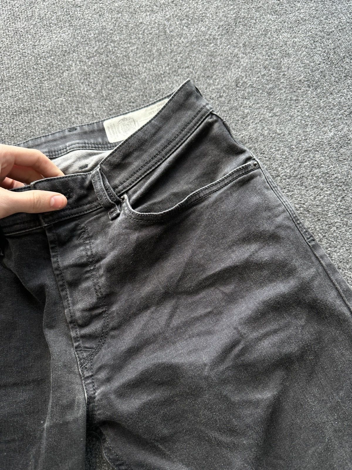Diesel 🚨 RARE DIESEL MEN DENIM JEANS AVANT GARDE IFSIXWASNINE Y2K Size US 29 - 9 Thumbnail