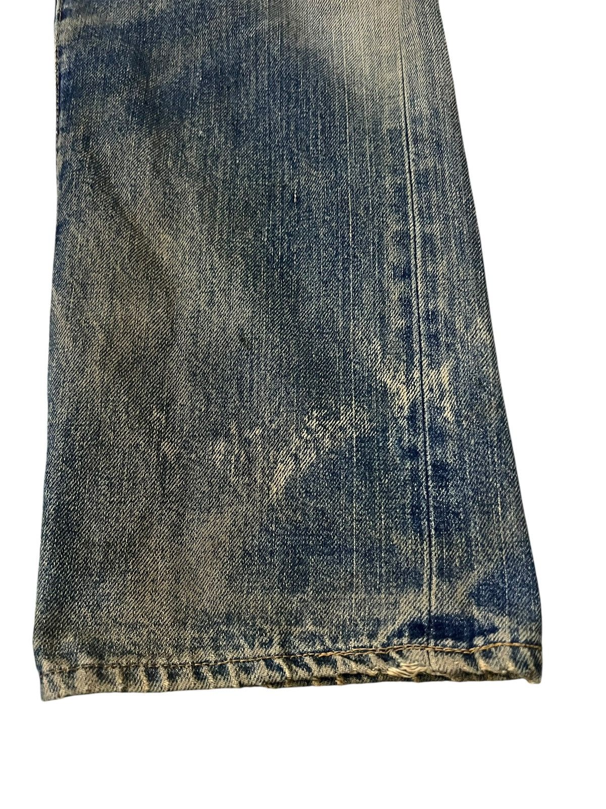 Levi's 60’s Levi’s 501 Redline #2 Selvedge Distressed Rusty Jean Size US 29 - 10 Thumbnail