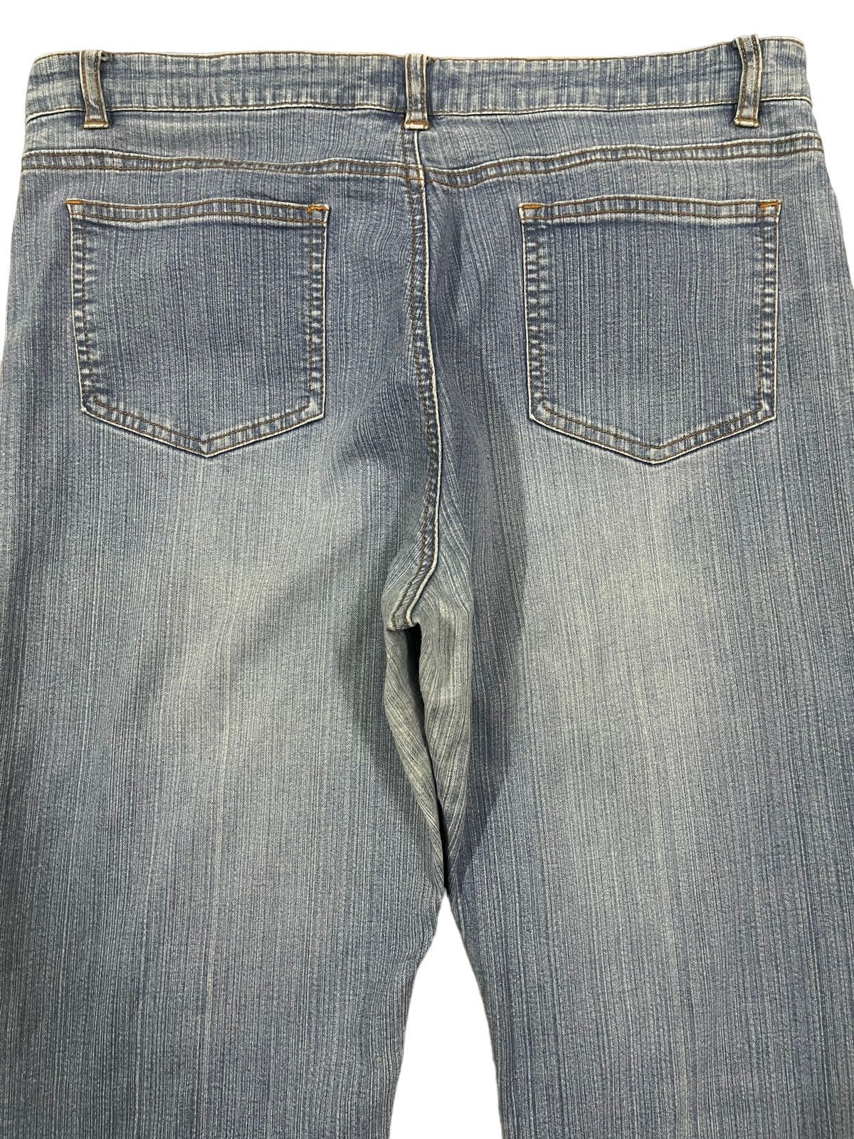 14th Addiction Vintage Japanese Brand Blue Wash Style Bootcut Jeans Size US 33 - 4 Thumbnail