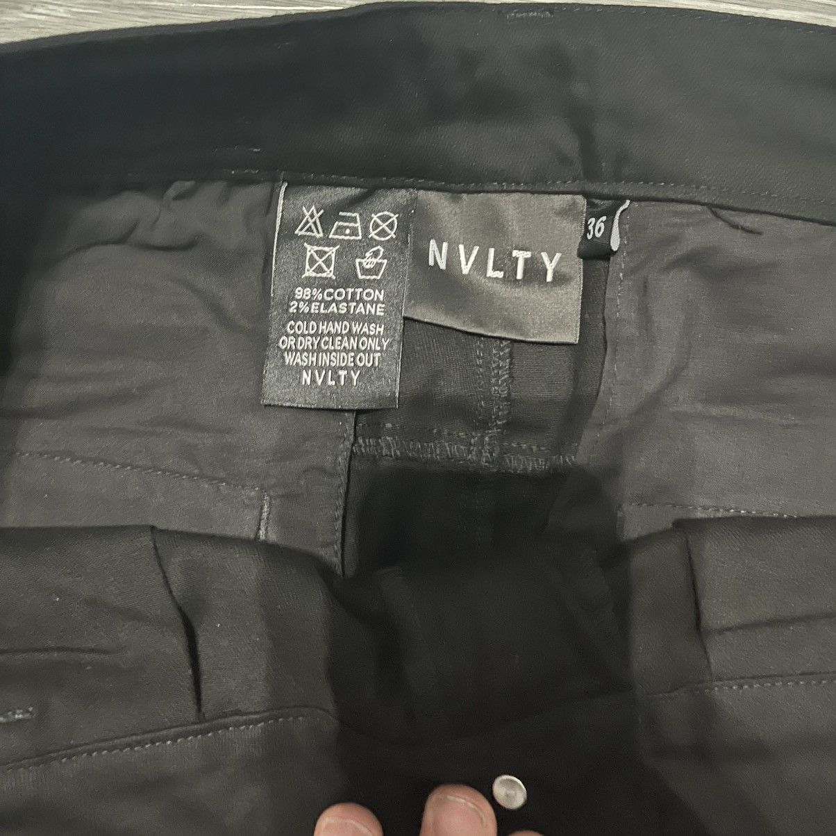 NVLTY NVLTY London Cargo Trousers Size US 36 / EU 52 - 4 Thumbnail