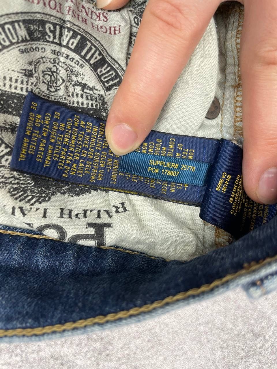 Polo Ralph Lauren Polo Ralph Lauren Women Denim Jeans Blue High RiseSize W30 Size US 30 / EU 46 - 11 Thumbnail
