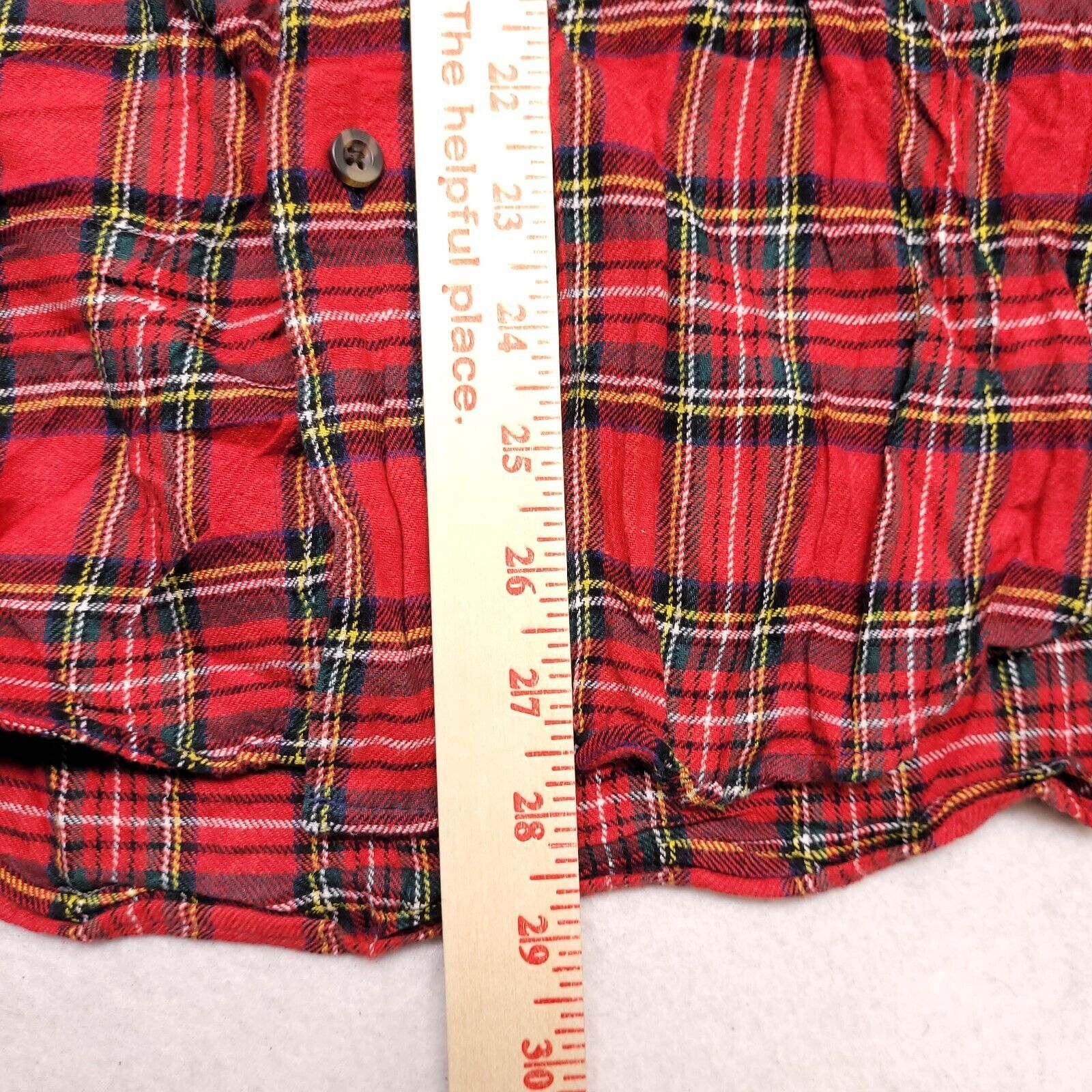 Saddlebred Saddlebred Tartan Flannel Shirt Mens Size Extra Large XL Red Size US XL / EU 56 / 4 - 6 Thumbnail