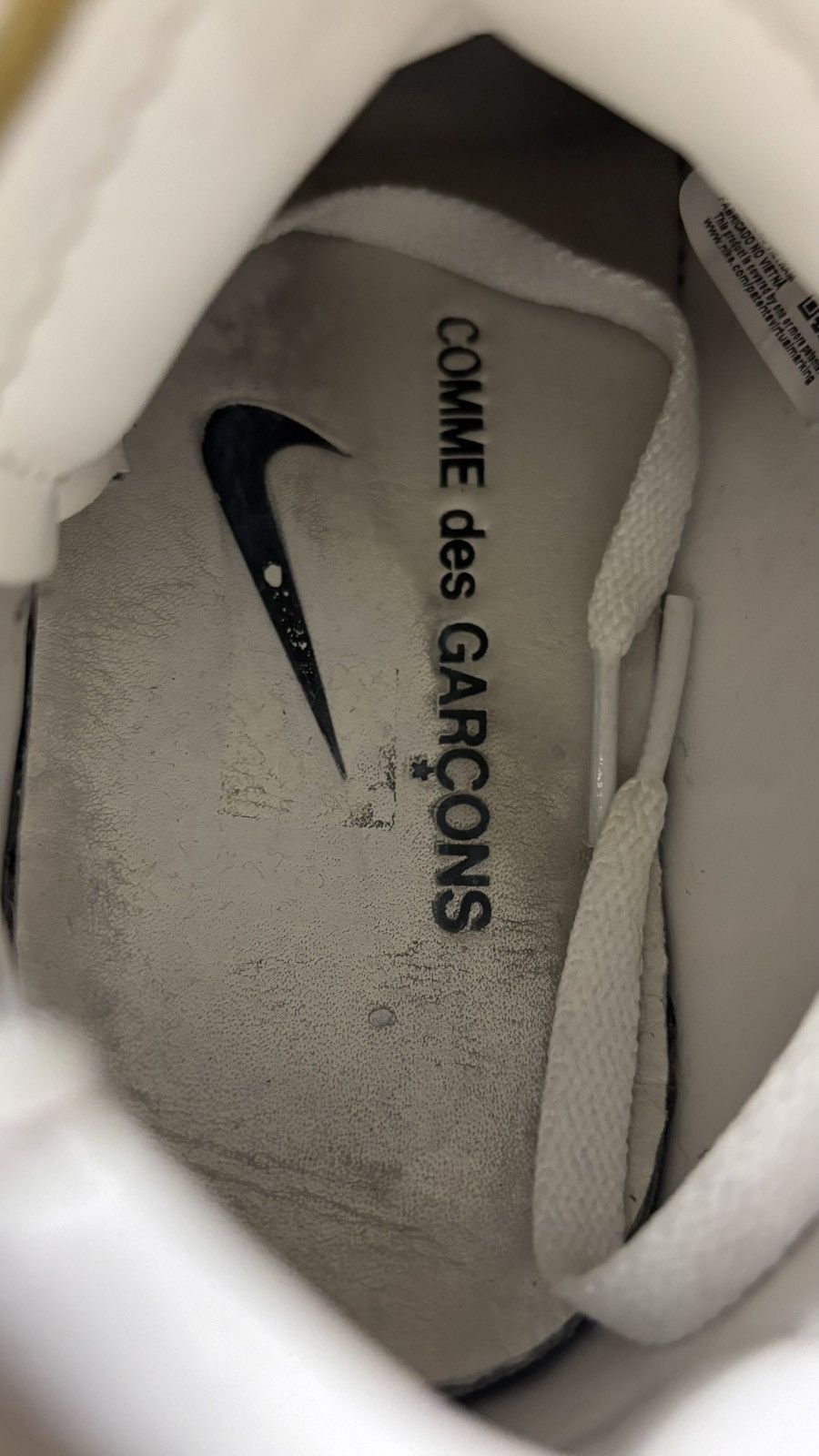 Comme des Garcons × Nike Comme Des Garçons Nike Air Force 1 Mid Size US 7 / EU 40 - 14 Thumbnail