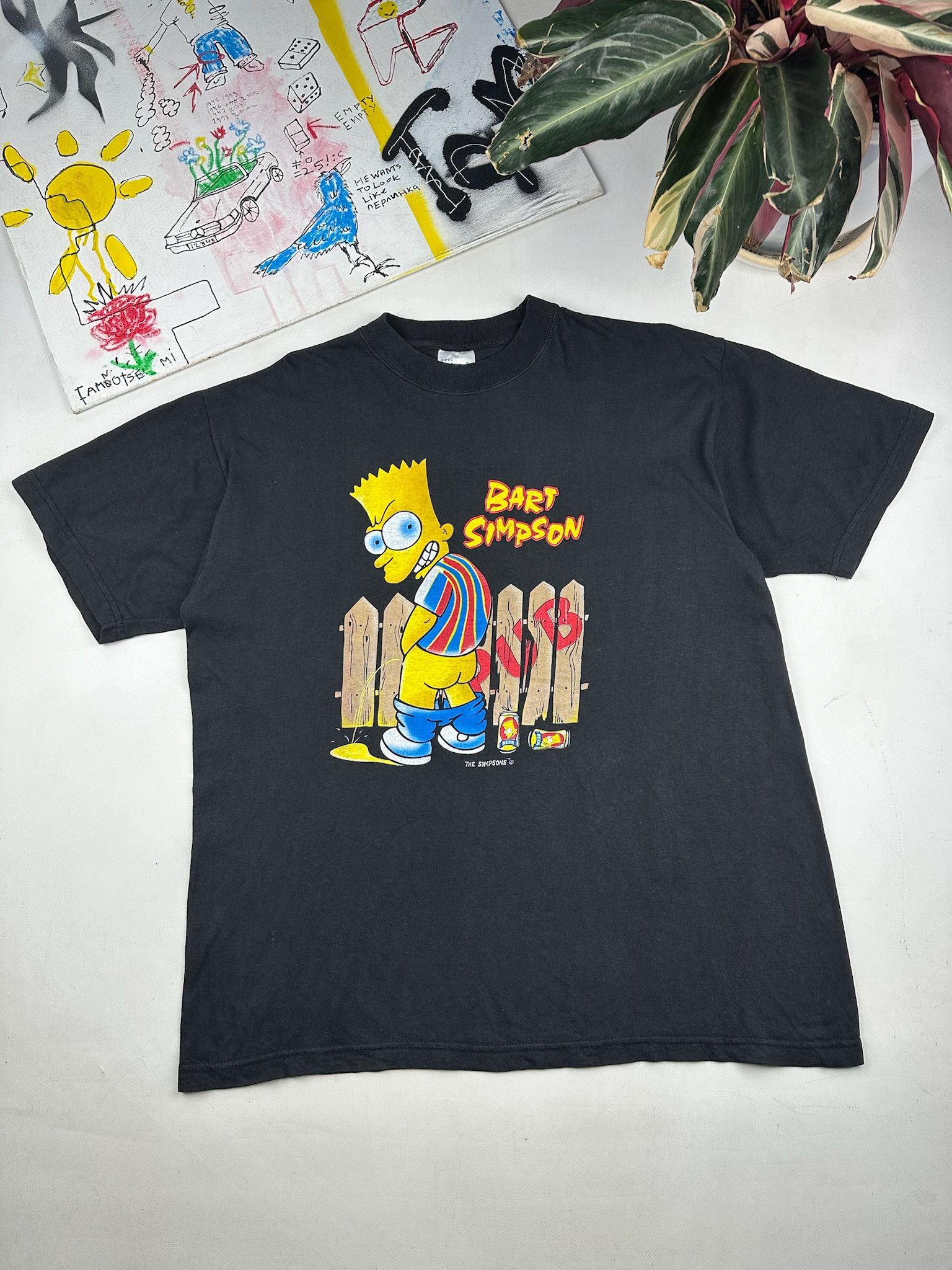 Vintage Vintage 90s Bart Simpson Shirt Size US XL / EU 56 / 4 - 1 Thumbnail