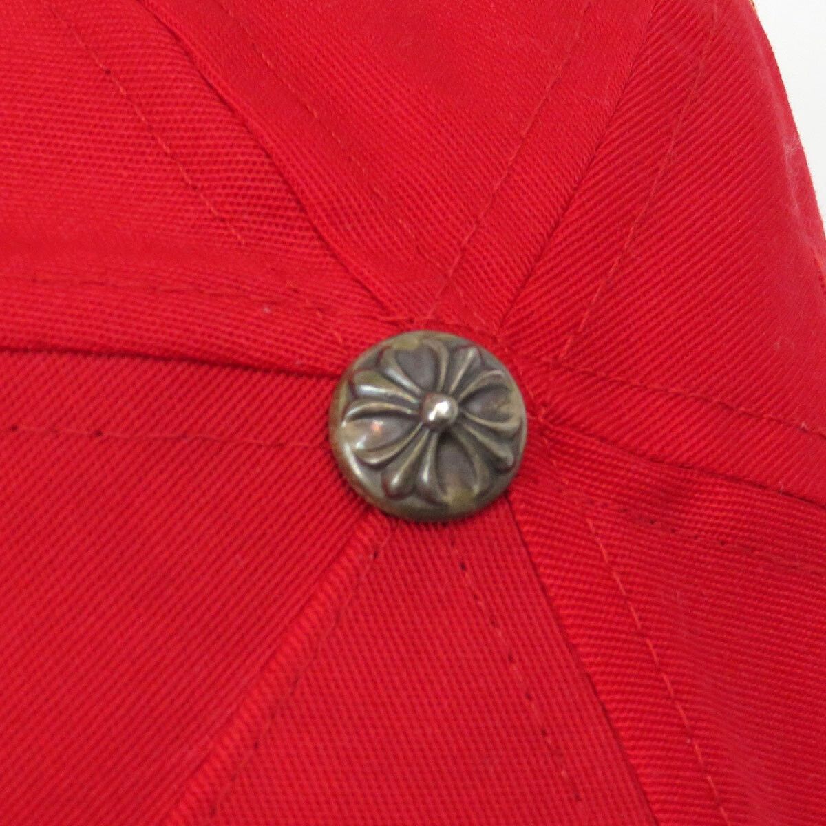 CHROME HEARTS 5 Panel Cap Unisex Red