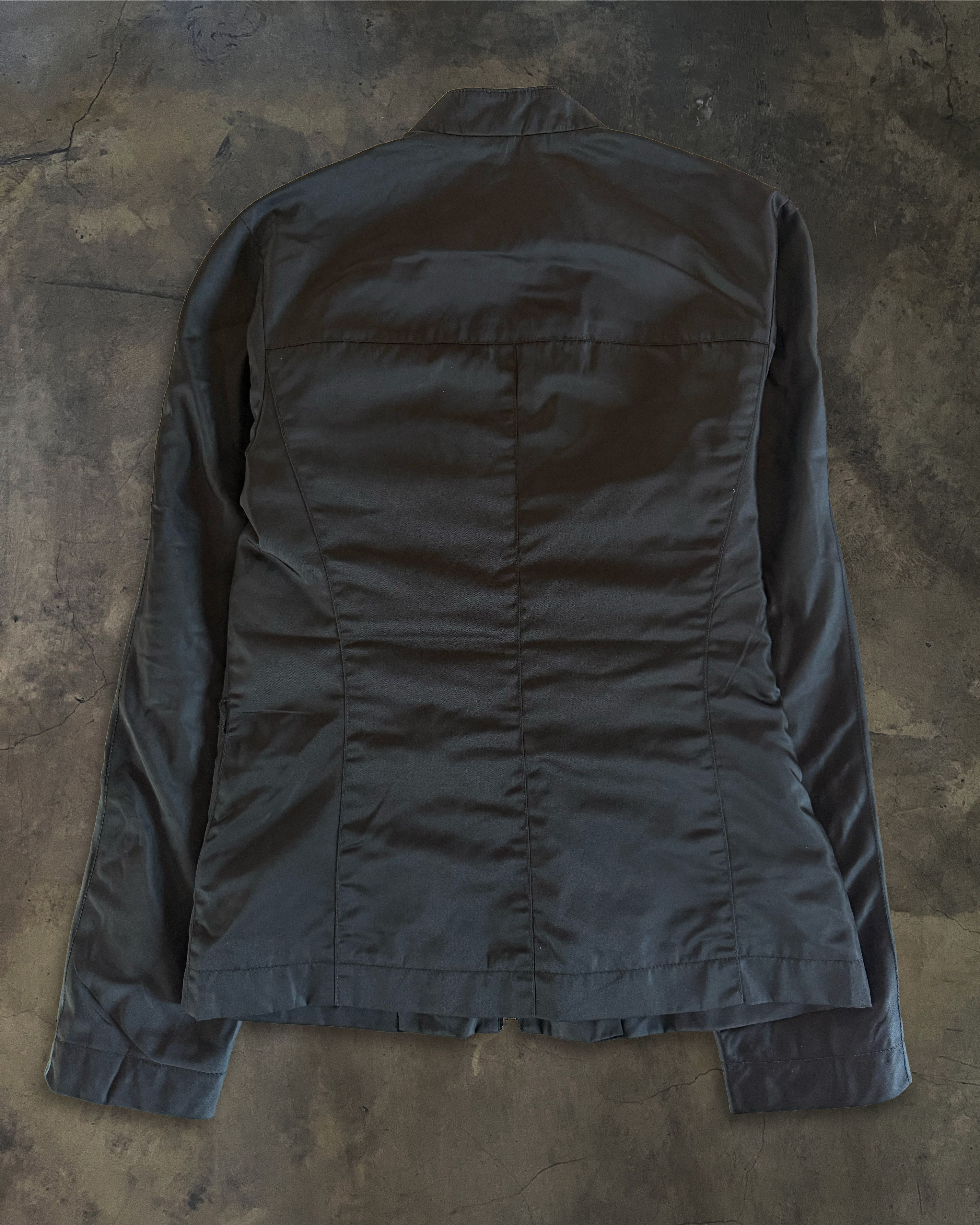 Prada PRADA SS2003 ZIP UP NYLON BLOUSON JACKET Size US XXS / EU 40 - 5 Thumbnail