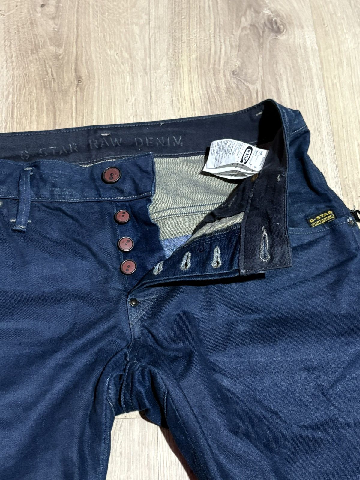 G-Star × Vintage G-Star Raw denim pants Size US 30 / EU 46 - 6 Thumbnail