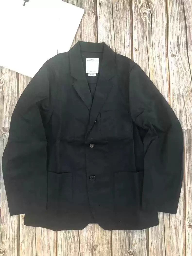 visvim Black Railwood Blazer