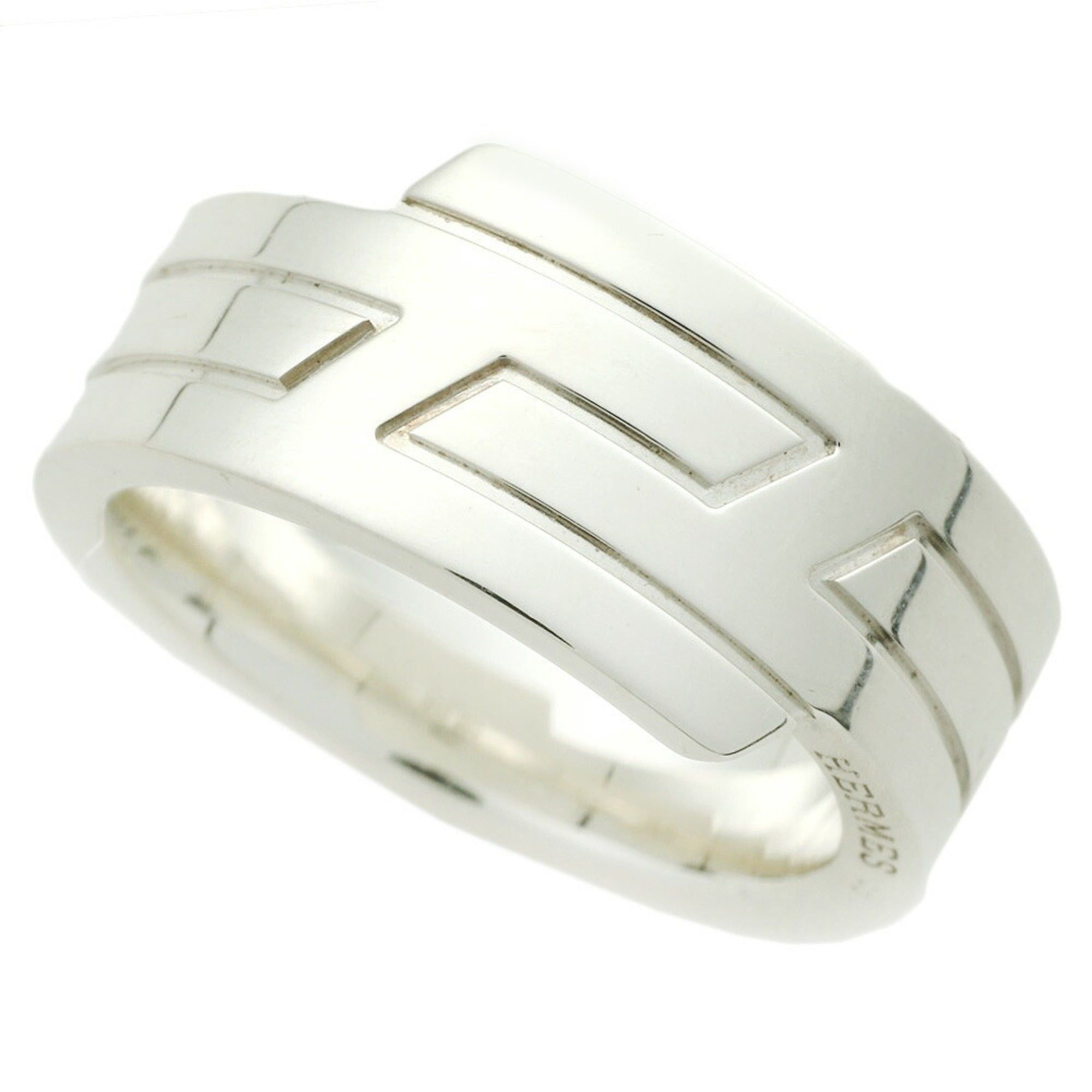 image of Hermes Silver 925 Ring Silver, Women's