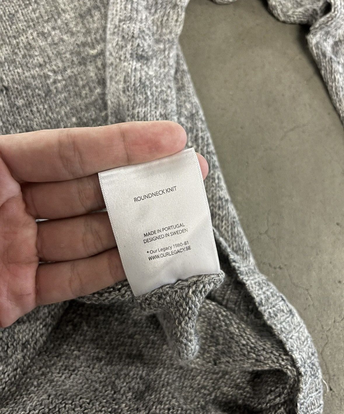 Our Legacy Our Legacy Roundneck Sweater Size US M / EU 48-50 / 2 - 5 Thumbnail