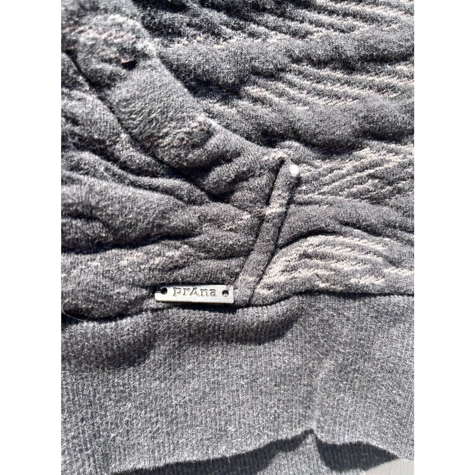 Prana Women's Prana Sweatshirt Gray Pink Solid L Pullover Yoga Hippie City BOHO Casual Size L / US 10 / IT 46 - 4 Thumbnail