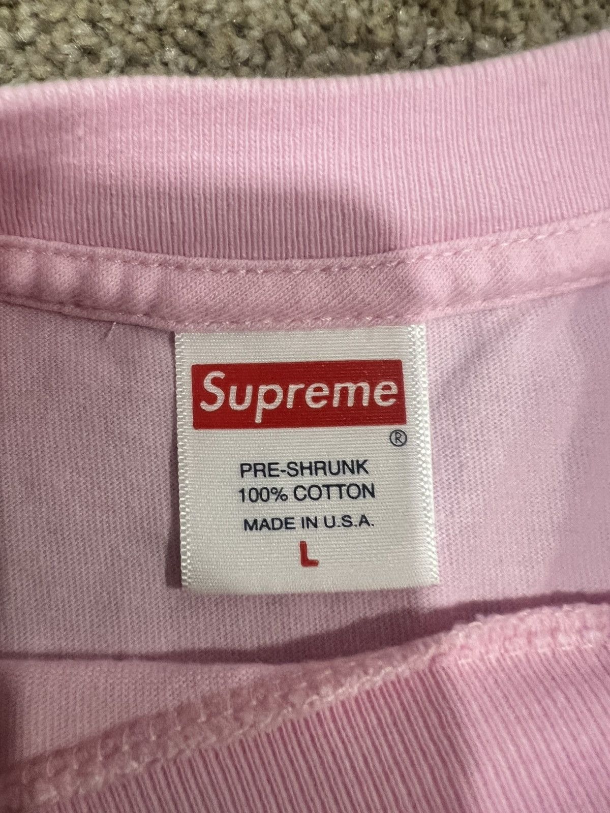 Supreme Supreme Dan Johnston Kill Em All Tee - Pink - Size Large Size US L / EU 52-54 / 3 - 3 Thumbnail