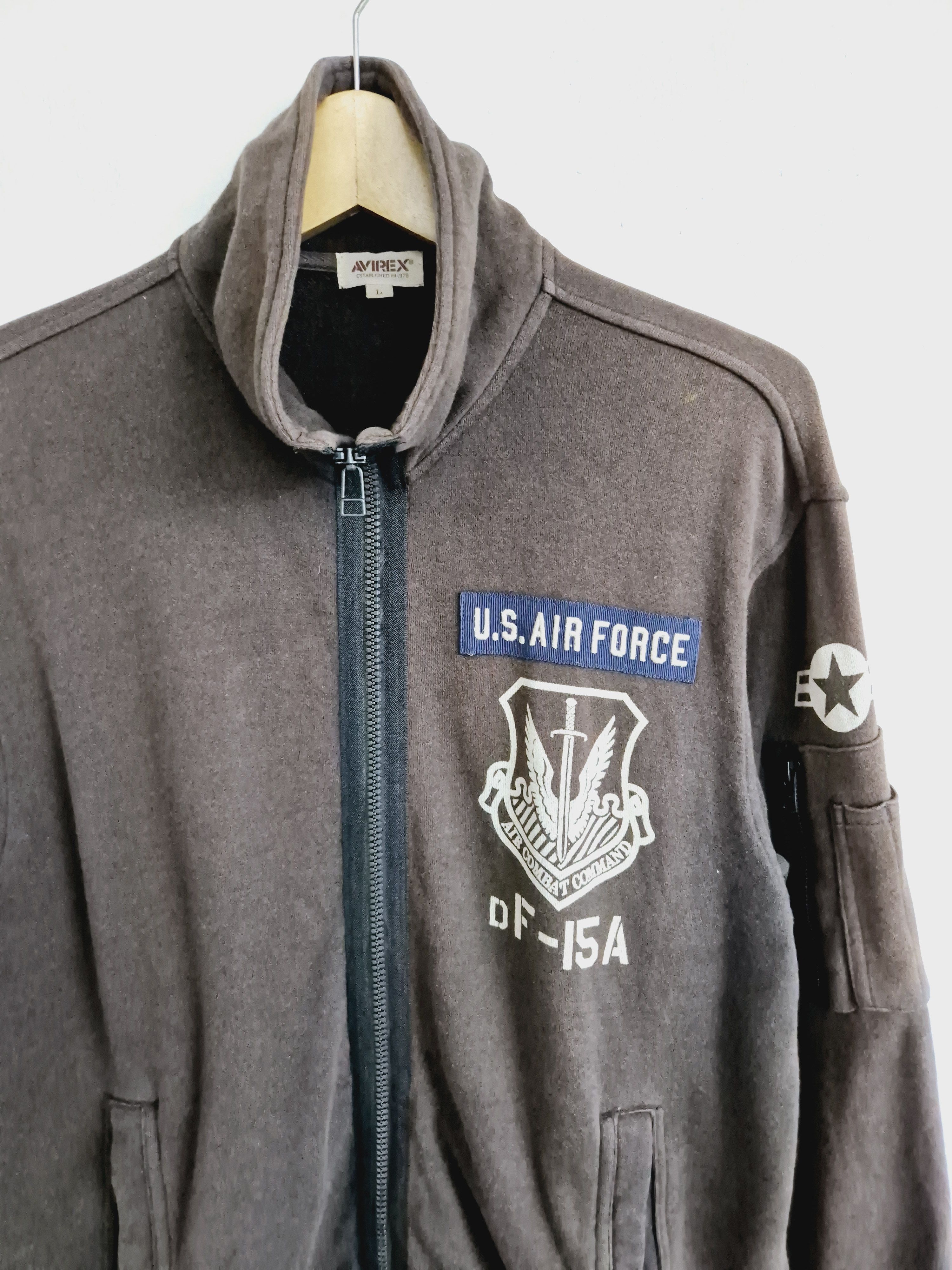 Avirex Avirex Hoodie Zipper Sweatshirt Size US L / EU 52-54 / 3 - 2 Thumbnail