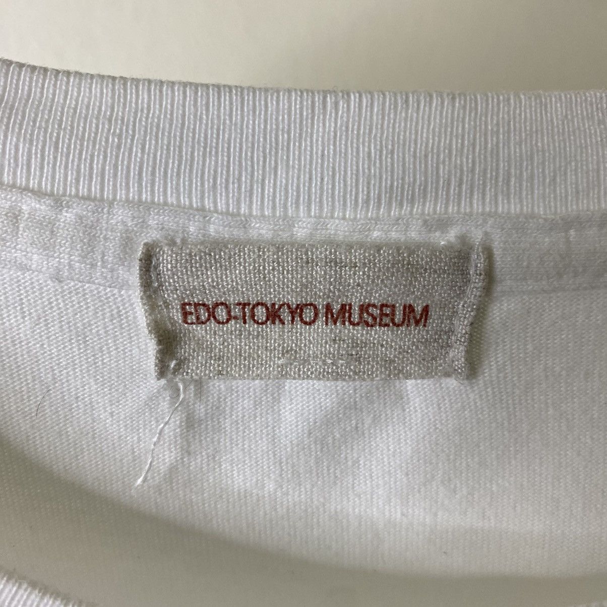 Vintage 1990s Edo Tokyo Museum Japanese Art T Shirt Size US L / EU 52-54 / 3 - 3 Thumbnail
