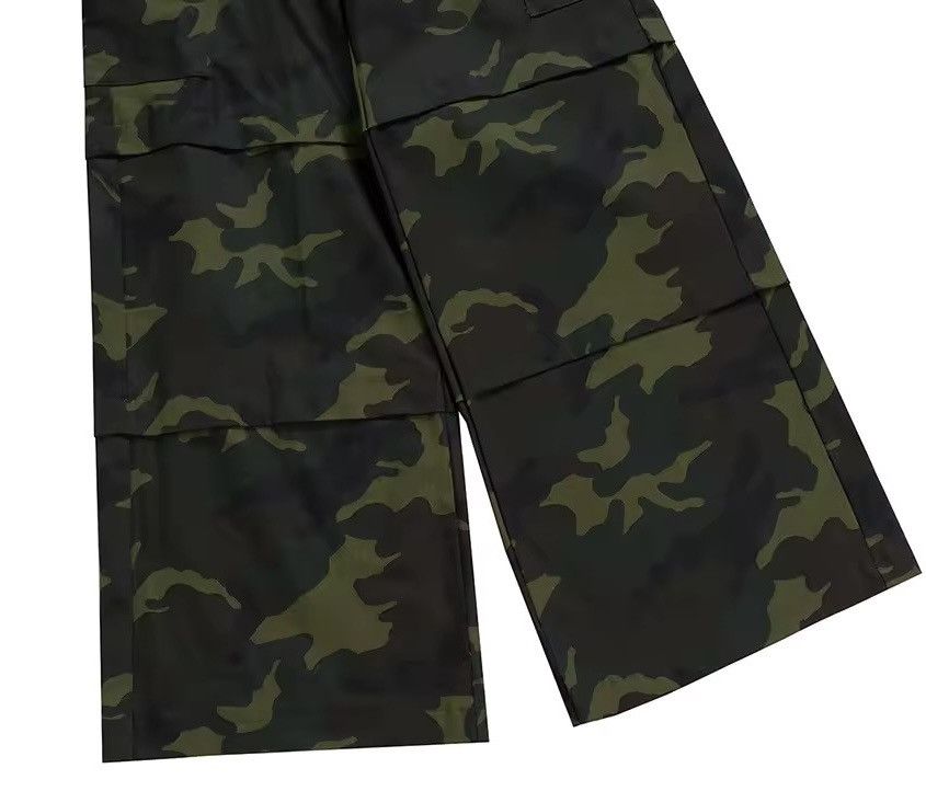 Japanese Brand × Jean Camouflage Wide Leg Cargo Pant Size US 34 / EU 50 - 7 Thumbnail
