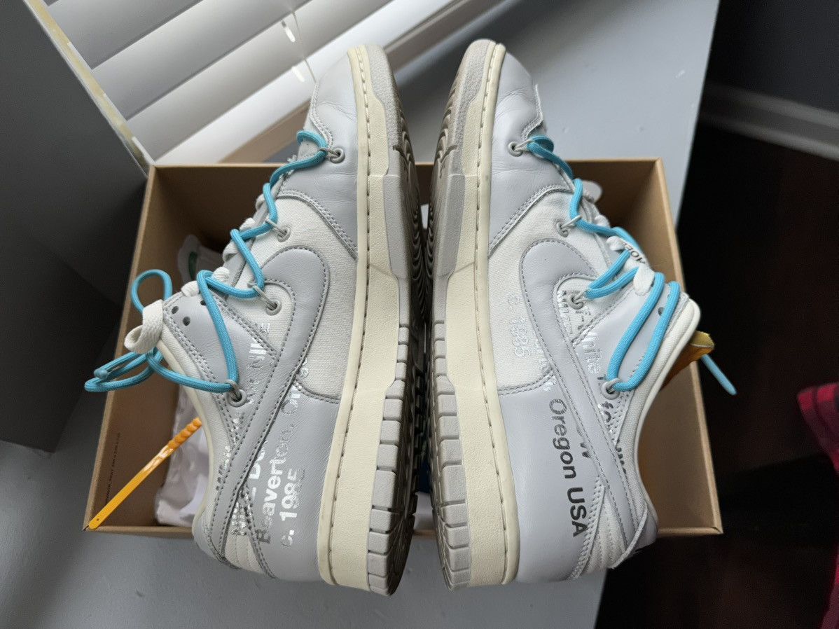 Nike × Off-White Off-White Nike Dunk 50 Lot Size US 9.5 / EU 42-43 - 10 Thumbnail