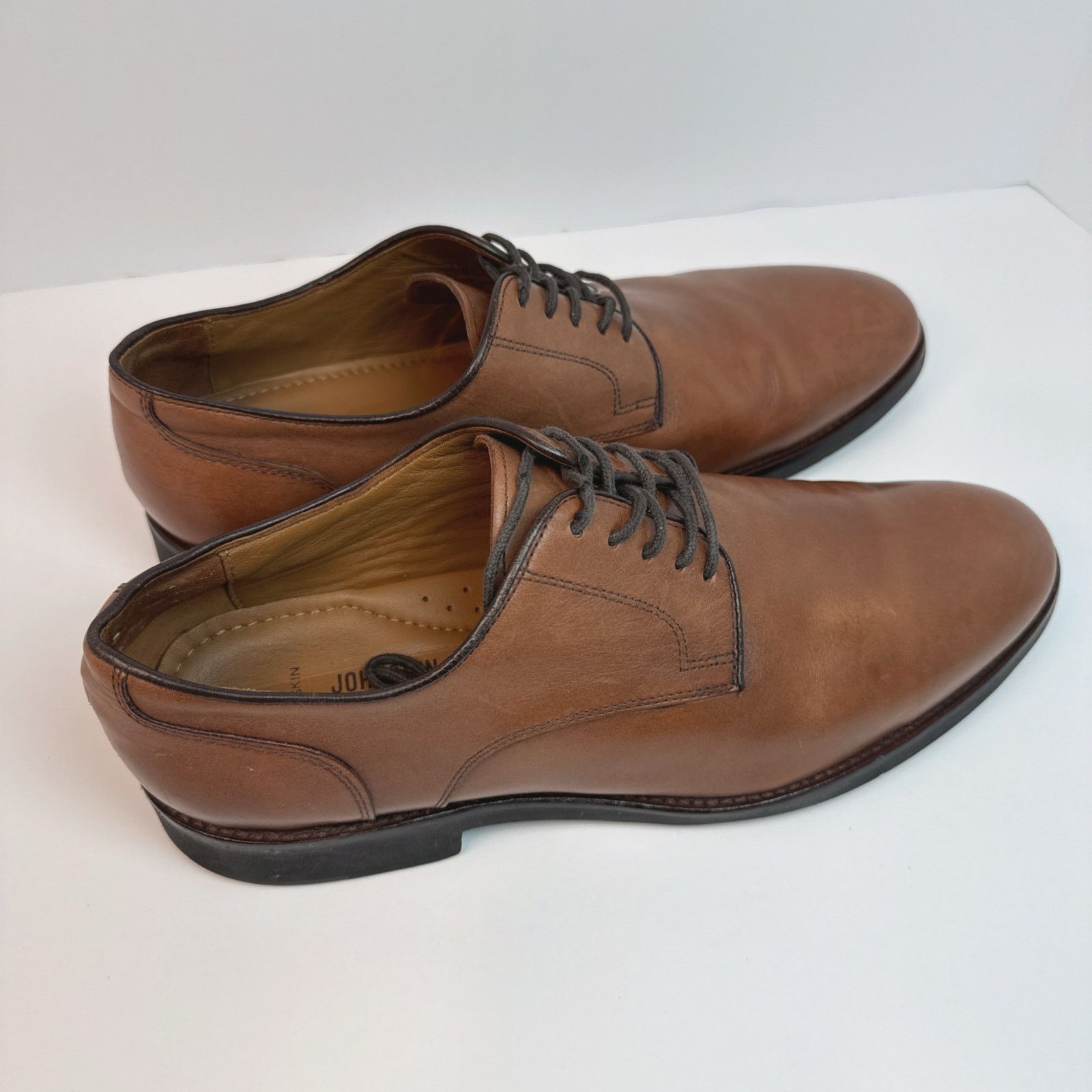 Johnston & Murphy Johnston & Murphy Reeve Plain Toe | Brown | 10.5 Size US 10.5 / EU 43-44 - 8 Thumbnail