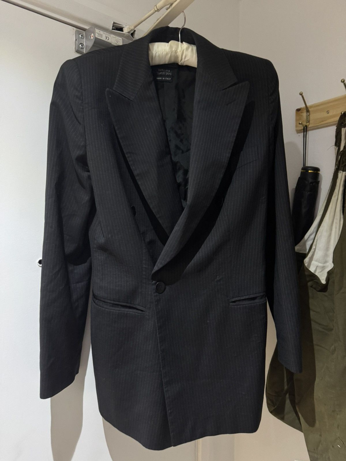 Giorgio Armani Giorgio Armani Genuine Wool Blazer Size M / US 6-8 / IT 42-44 - 2 Thumbnail