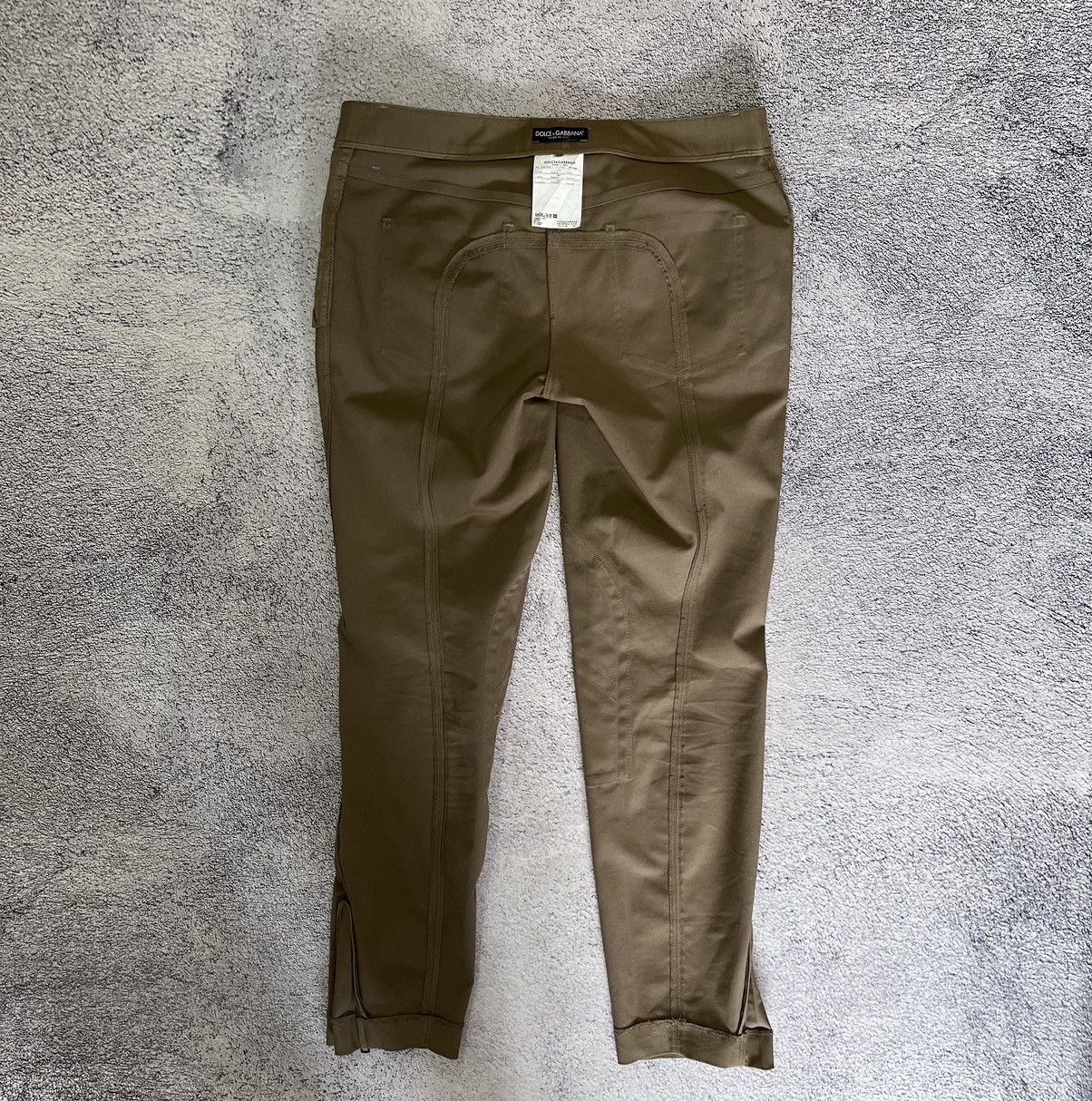 Dolce & Gabbana Dolce & Gabbana Women’s Brown Pants Logo Patch Made in Italy Size 32" / US 10 / IT 46 - 15 Thumbnail